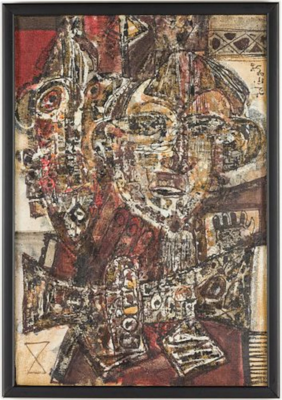 George-Ebrin Adingra (1933-2005), Mixed Media