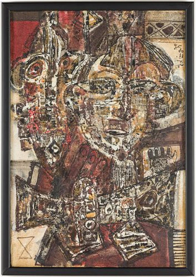 George-Ebrin Adingra (1933-2005), Mixed Media