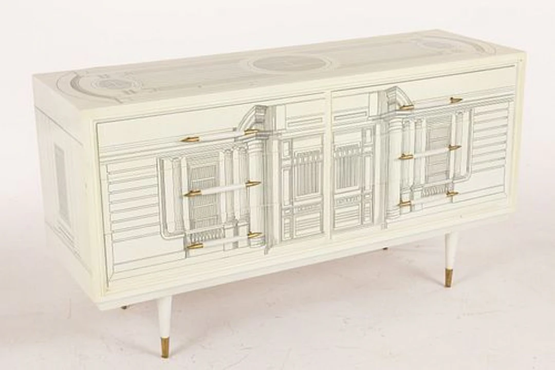 Fornasetti Style Architectural Dresser