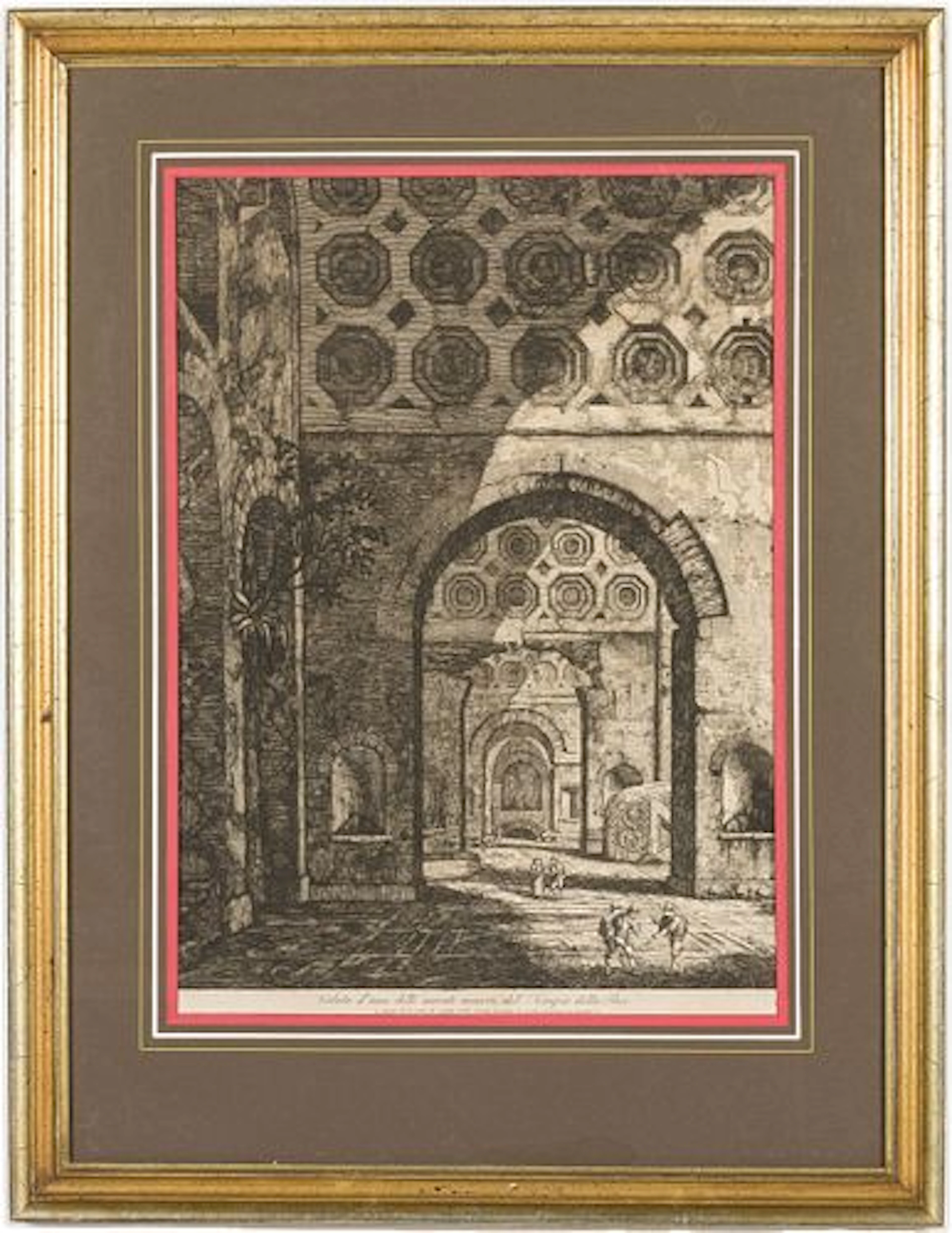 Luigi Rossini, Veduta d'una della Navate Minori