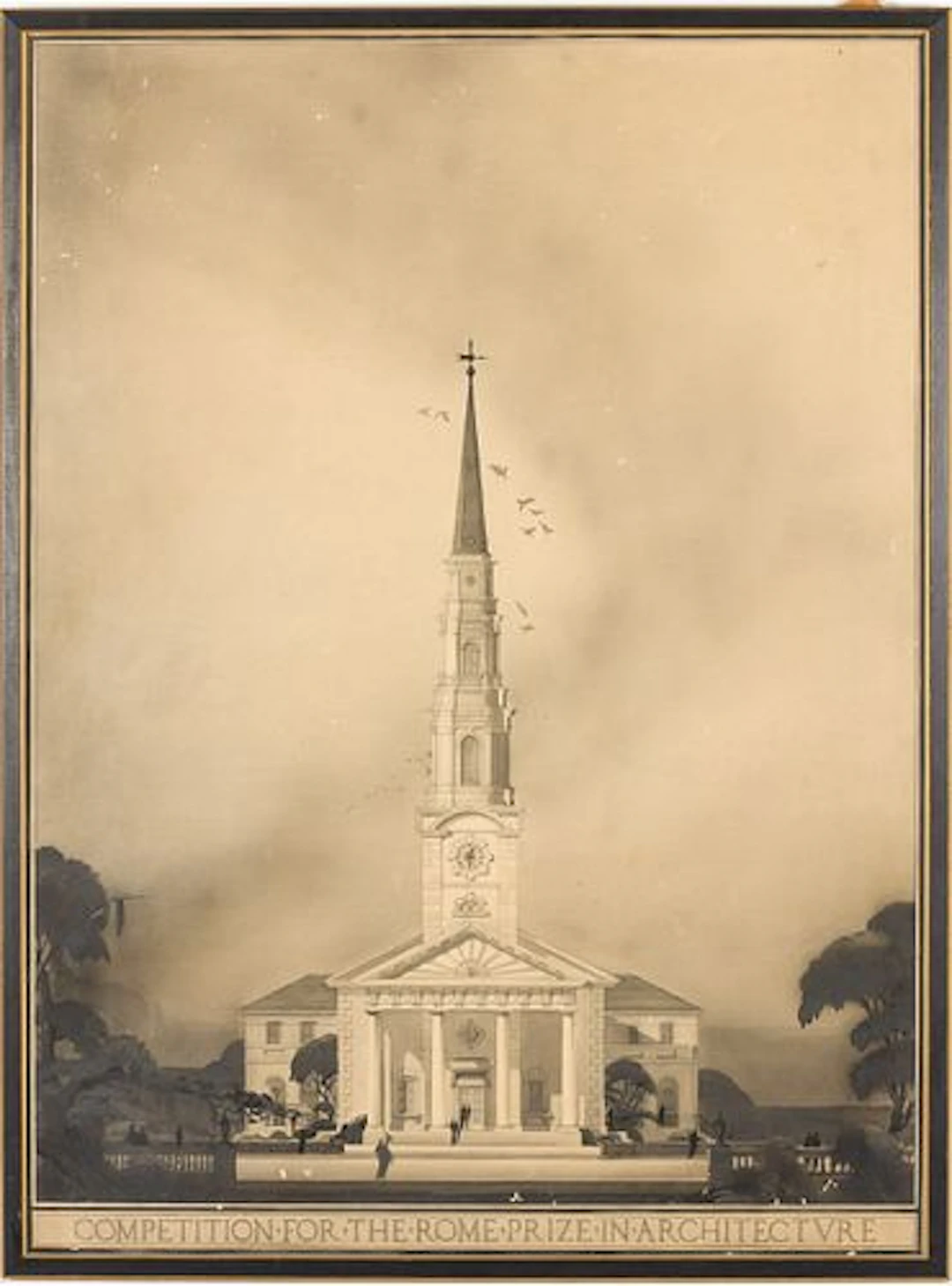 Charles DuBose, Competition for the Rome Prize, W/C