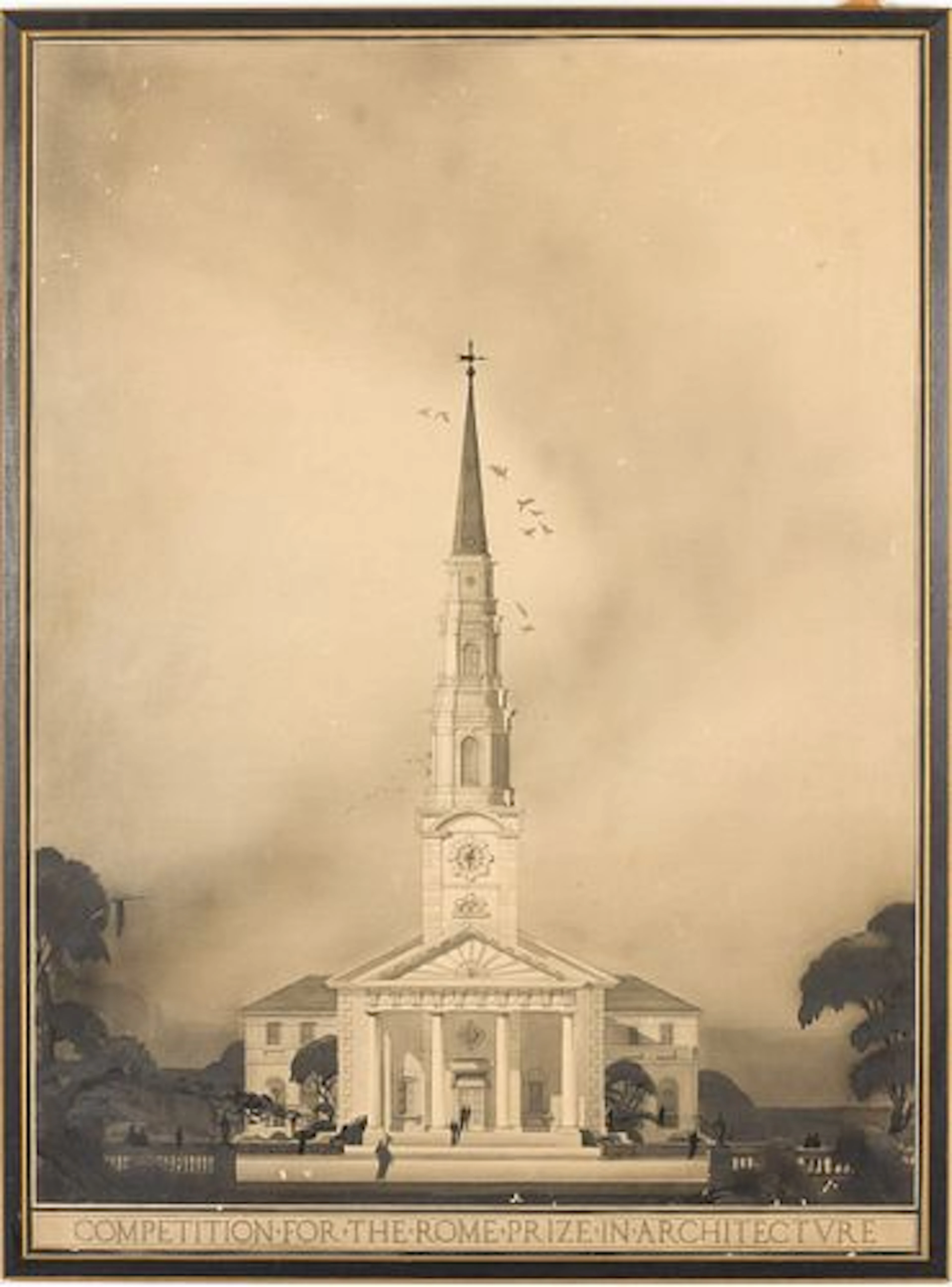 Charles DuBose, Competition for the Rome Prize, W/C
