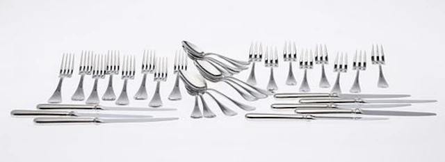 Guy Degrenne French Stainless Flatware, 36 pcs.