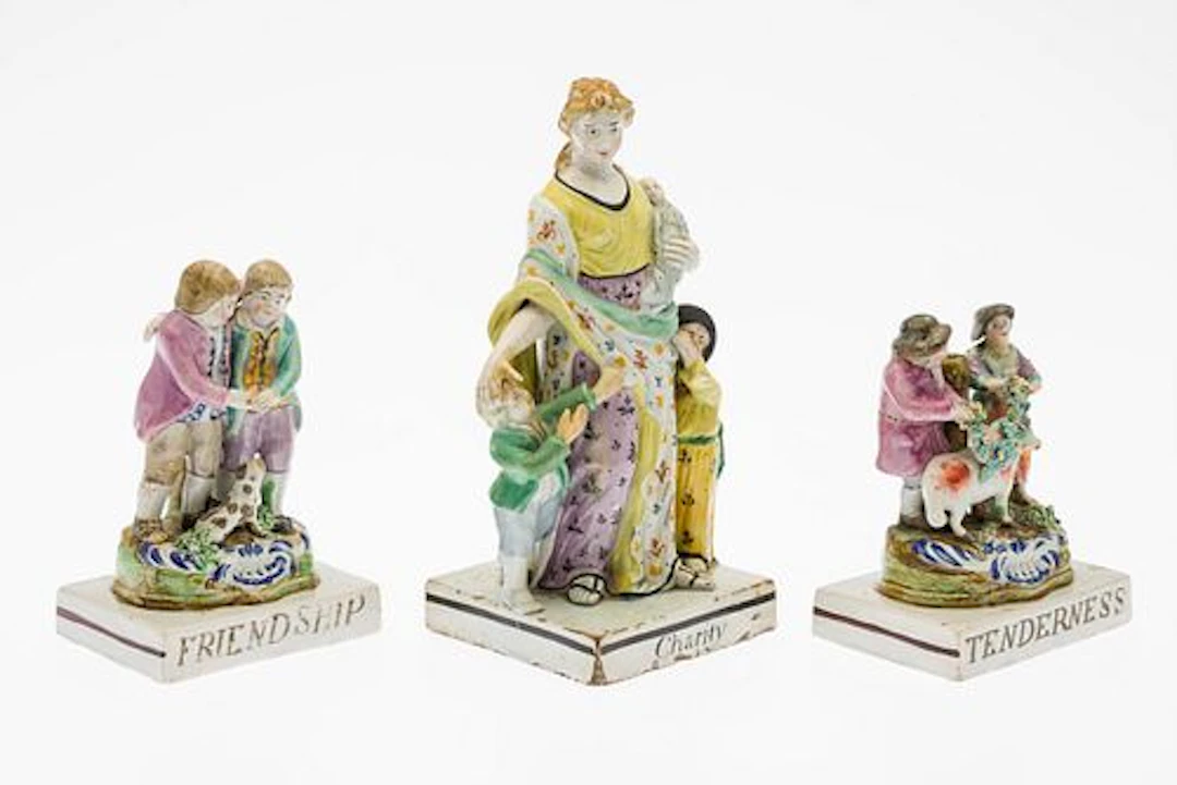 3 Early Staffordshire Figurines