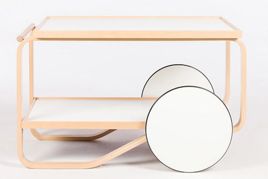 Alvar Alto Artek Low Tea Cart