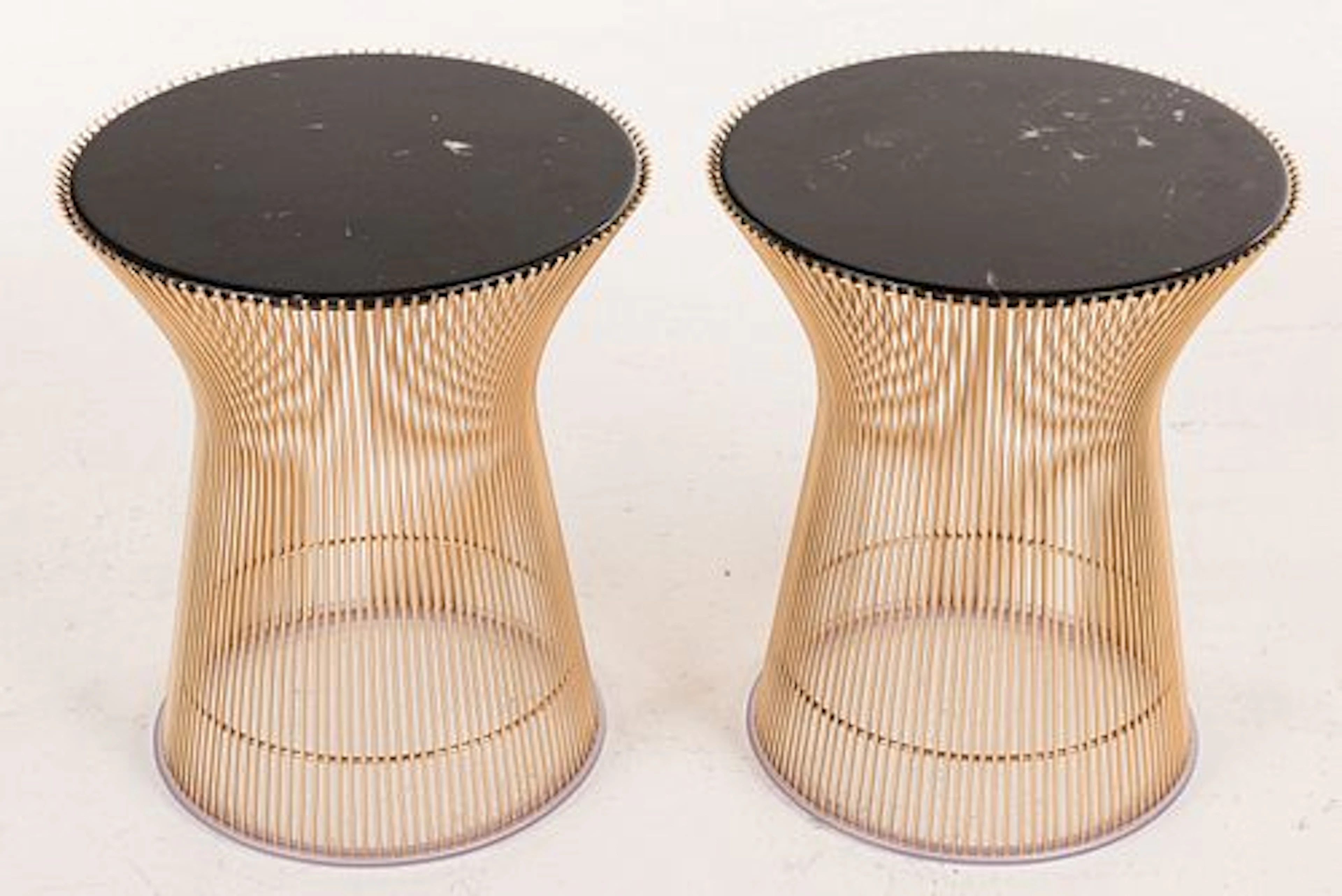 Pr Warren Platner for Knoll Side Tables
