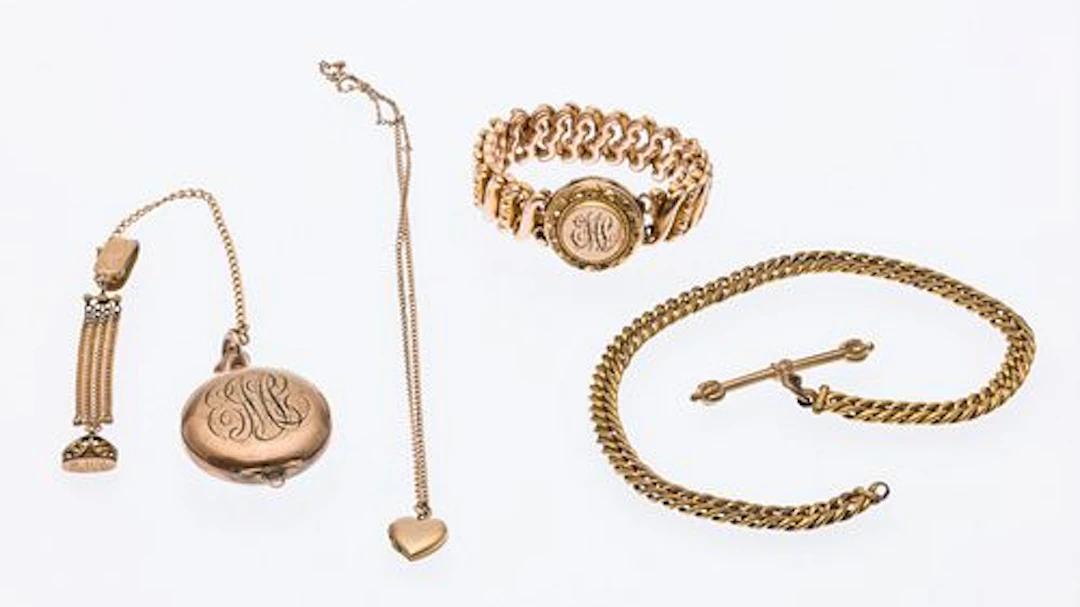Group of Gold Filled Items, 4 pcs.