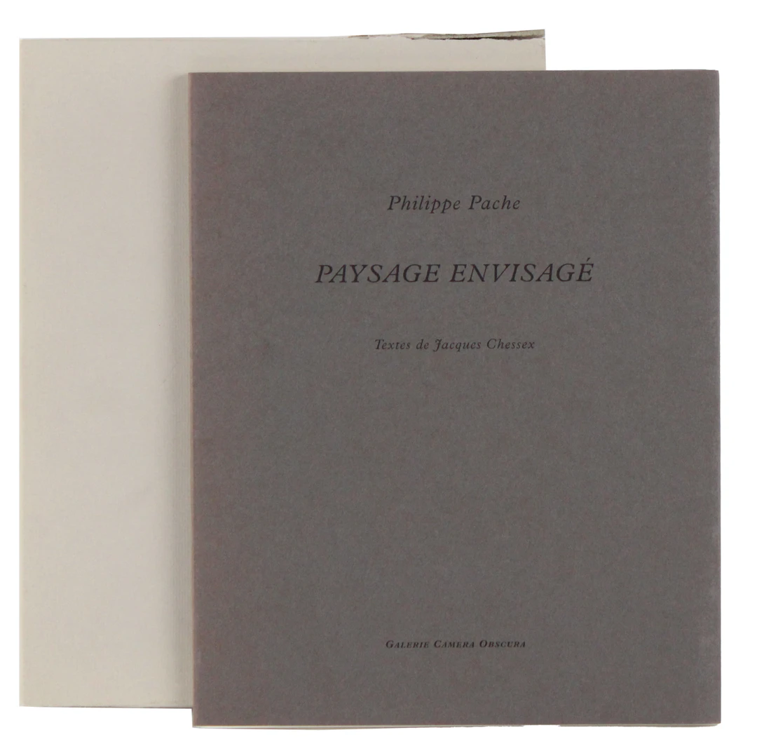 Philippe Pache, Swiss 1961-, Paysage Envisage, Artist's Book