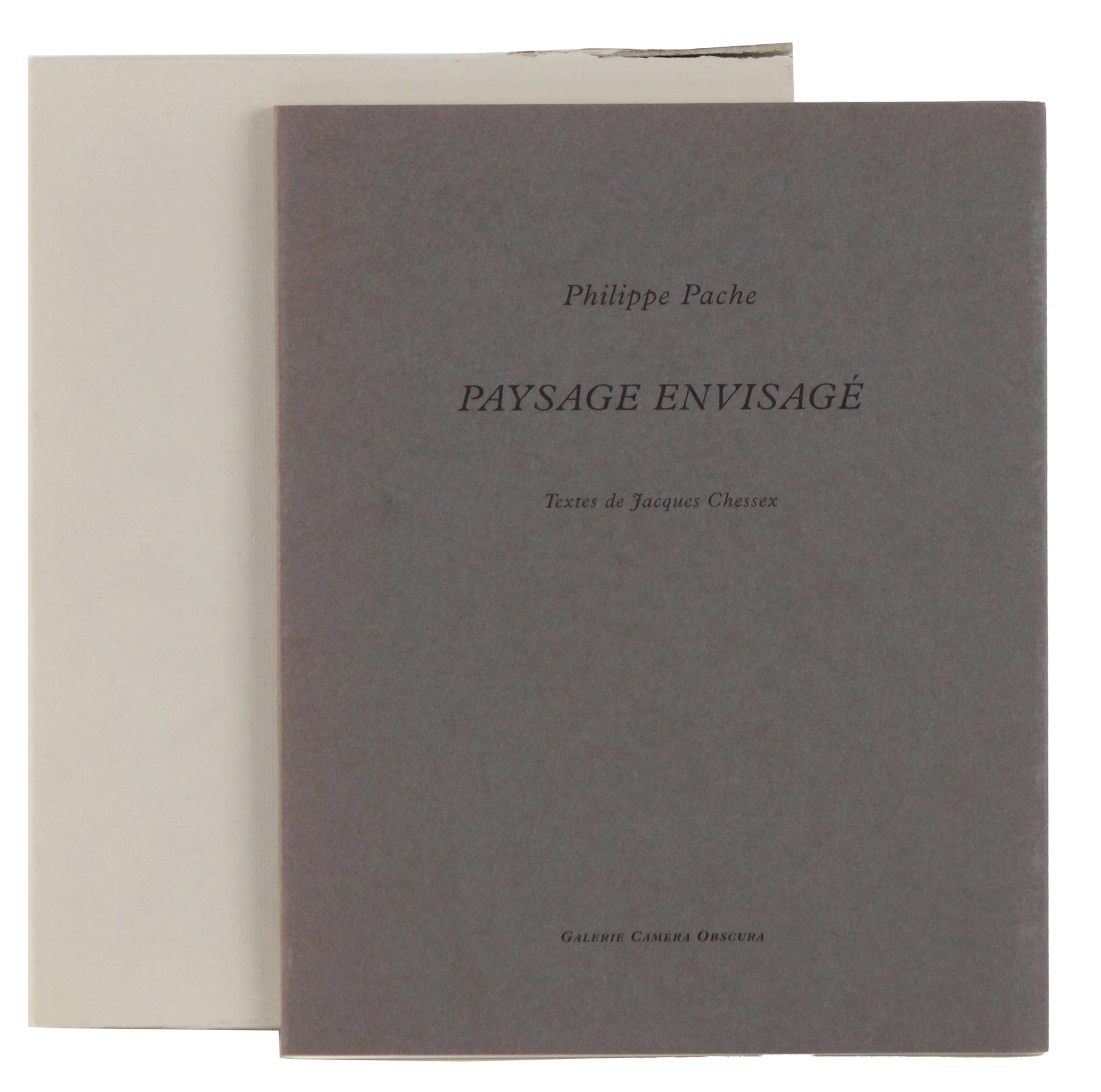 Philippe Pache, Swiss 1961-, Paysage Envisage, Artist's Book