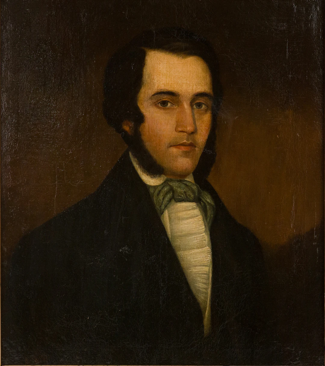 Portrait of a Gentleman, Oil on Canvas