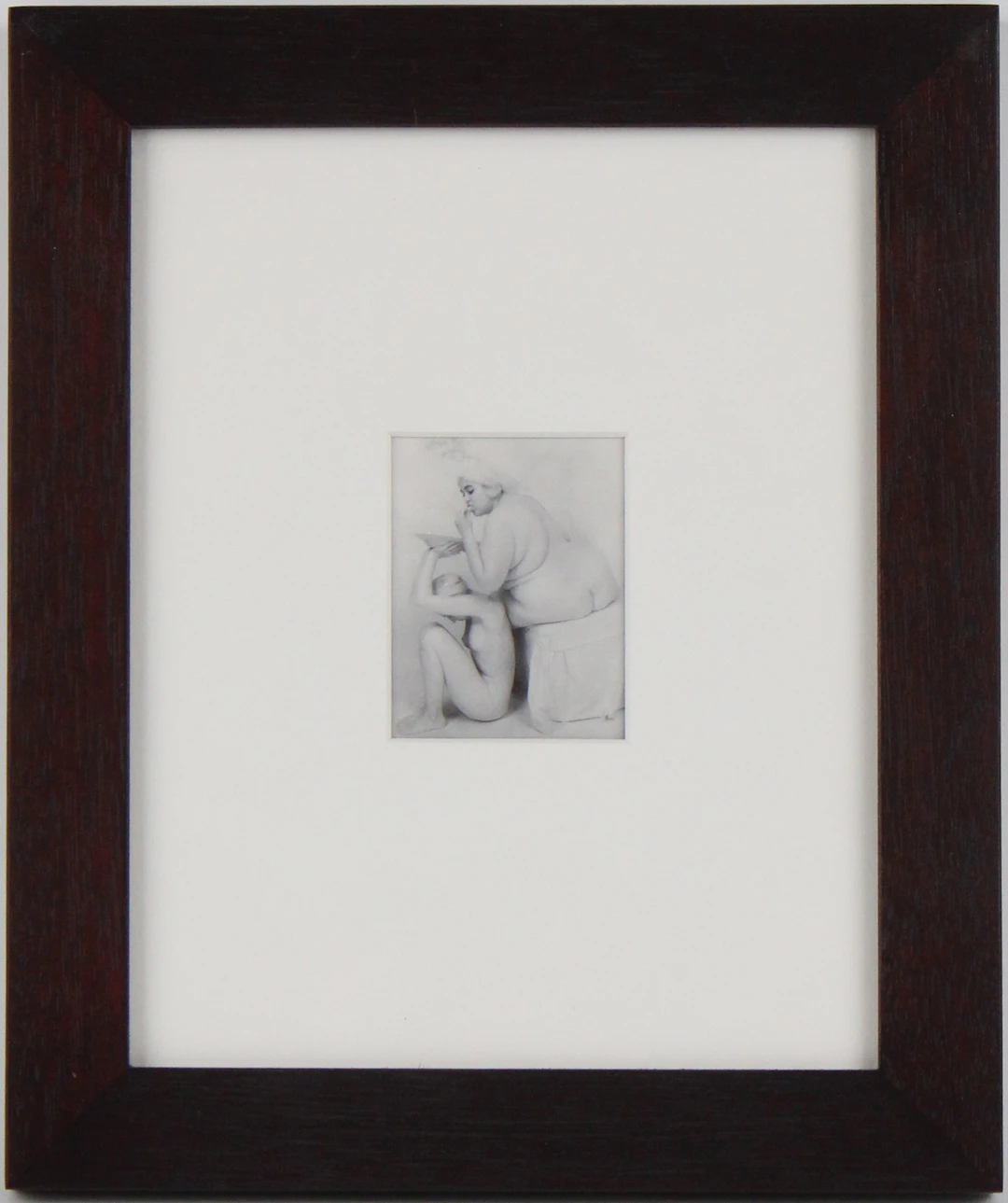 Lynn Bianchi, American 1944-, Servitude I, Silver Gelatin Print Bathed in Gold