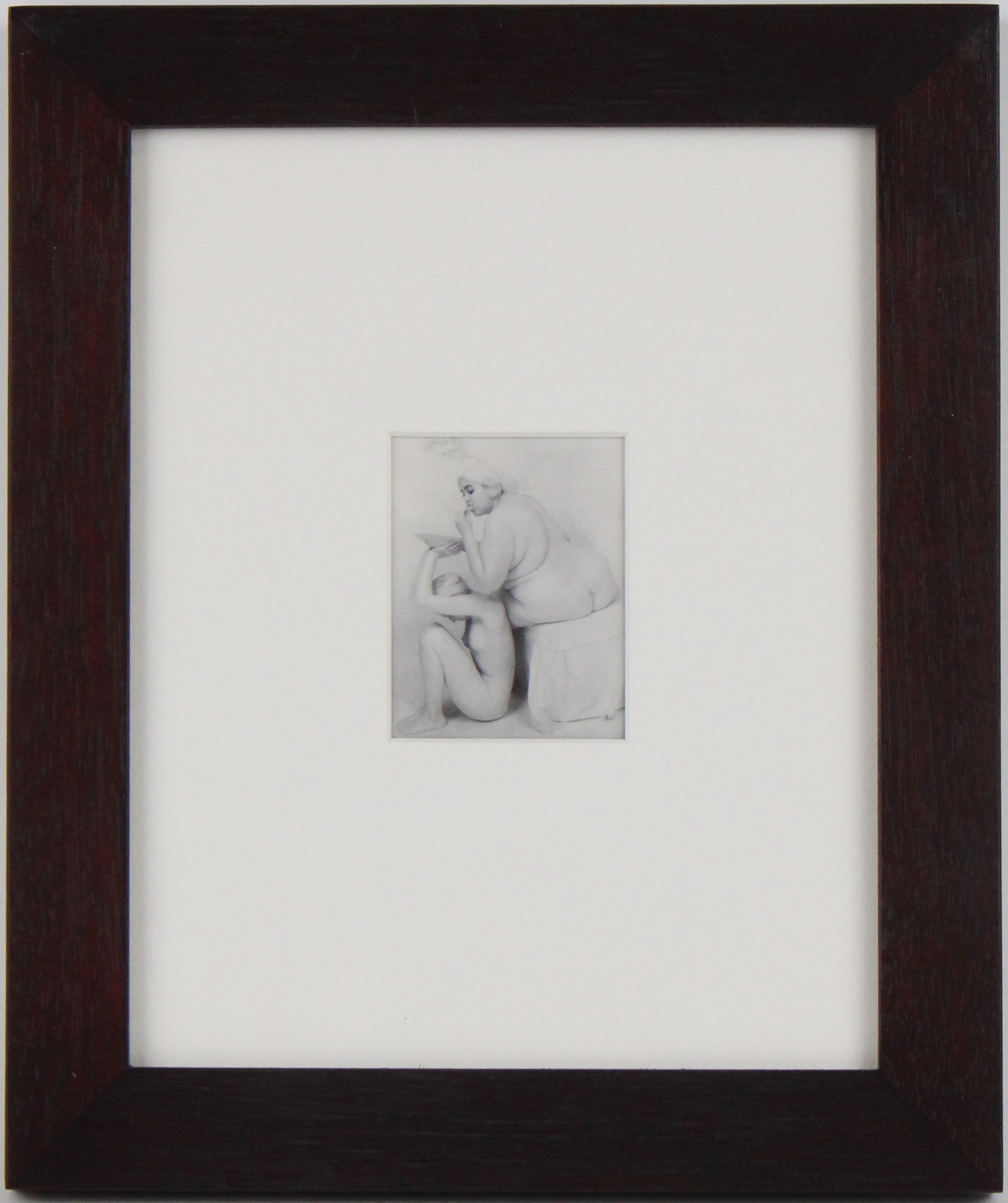 Lynn Bianchi, American 1944-, Servitude I, Silver Gelatin Print Bathed in Gold