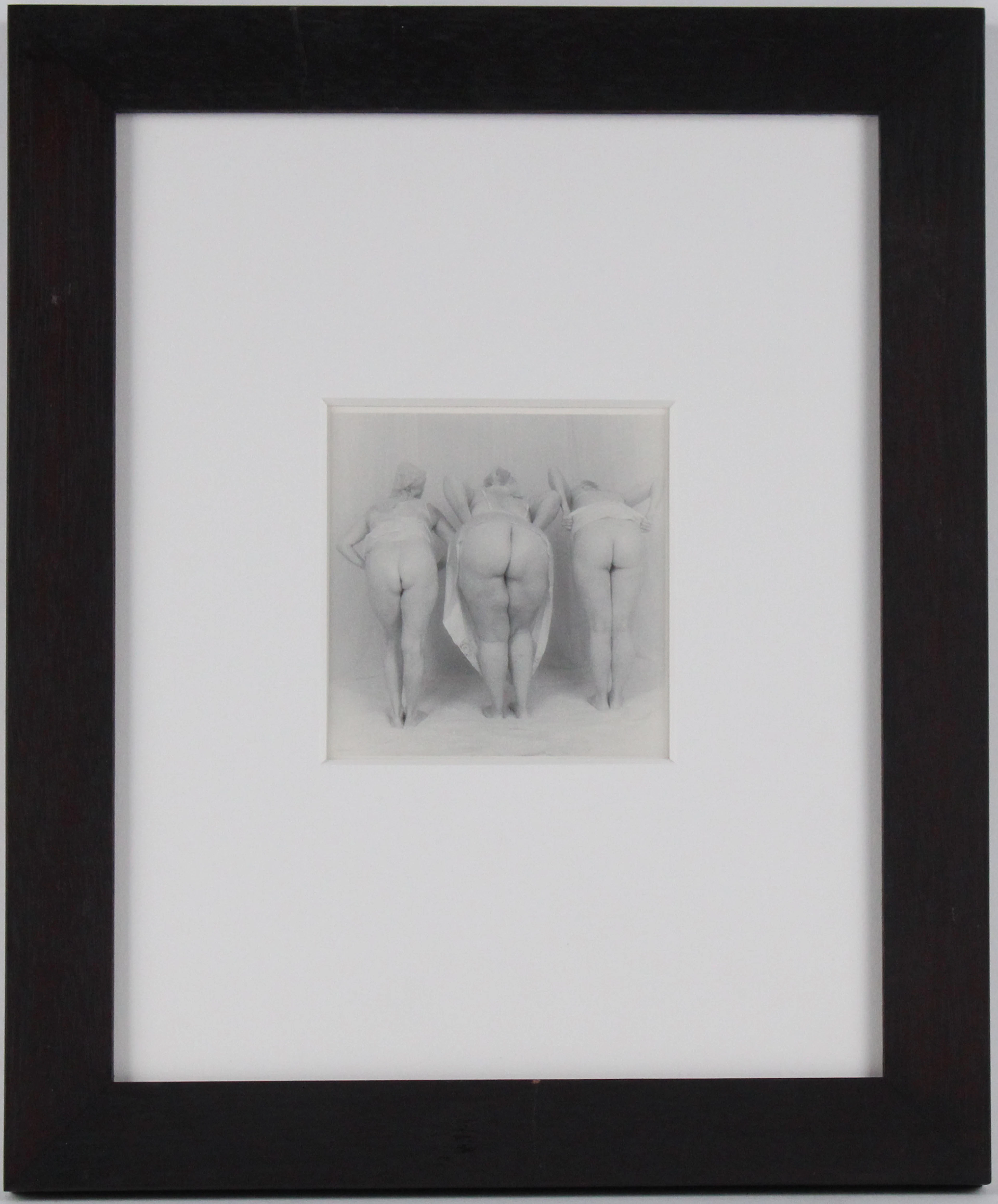 Lynn Bianchi, American 1944-, Rear Ends, Silver Gelatin Fiber Print