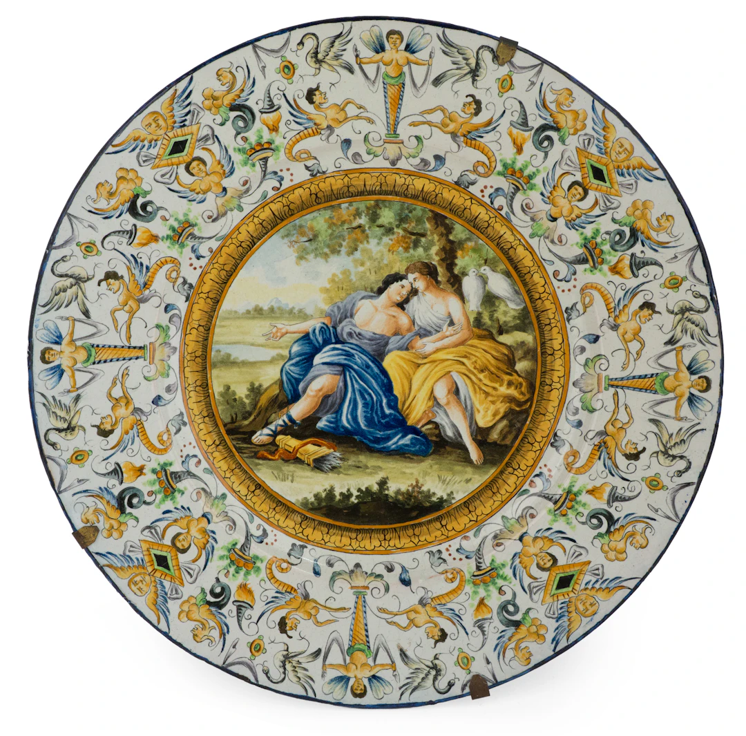 Italian Majolica Charger