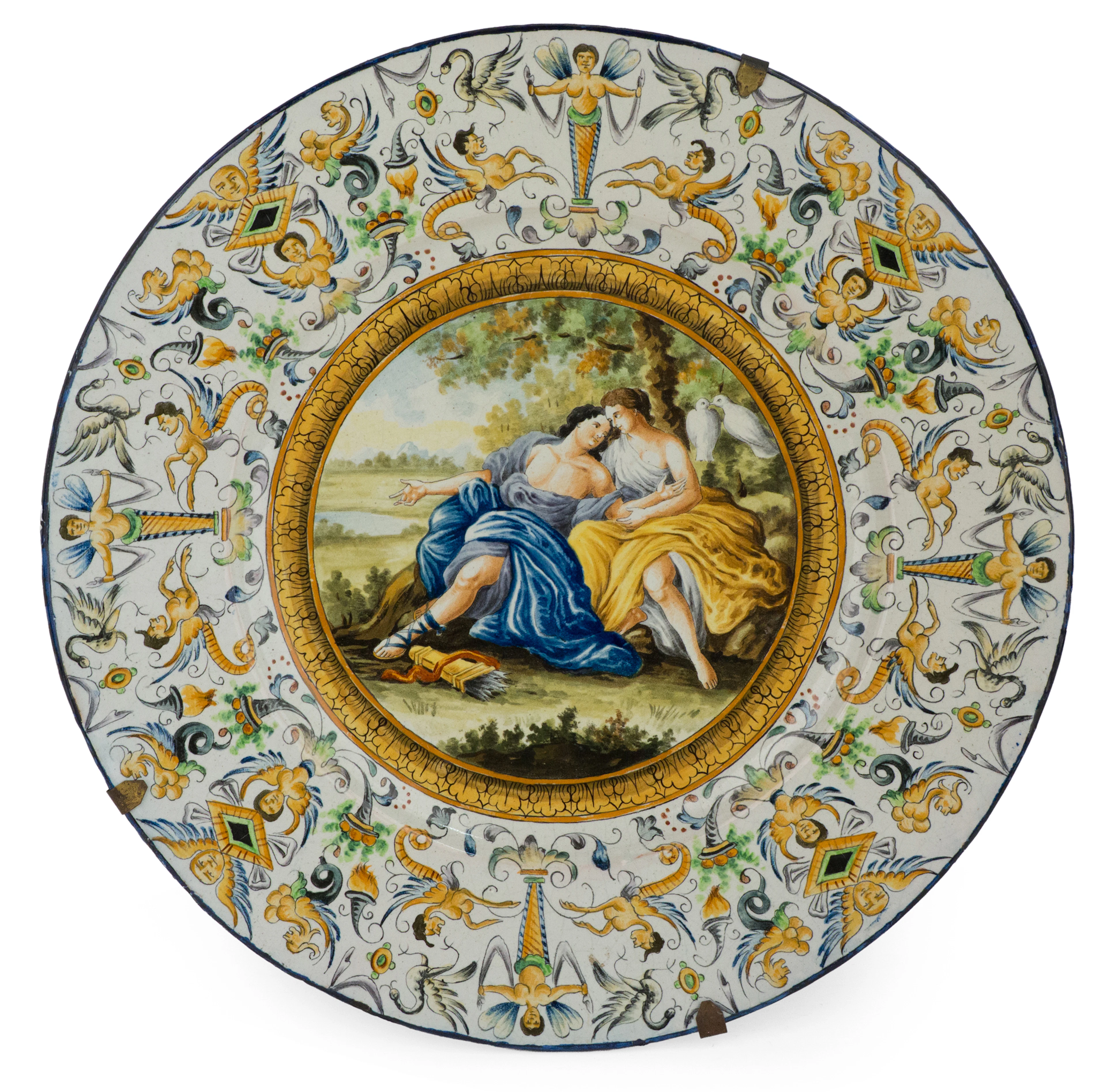 Italian Majolica Charger