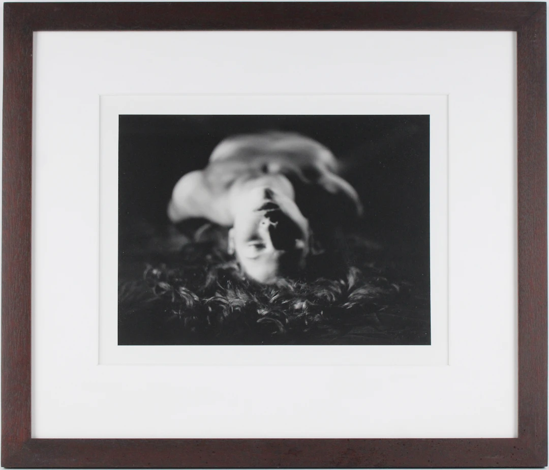 Philippe Pache, Swiss 1961-, Katy, Gelatin Silver Print, Selenium Toned