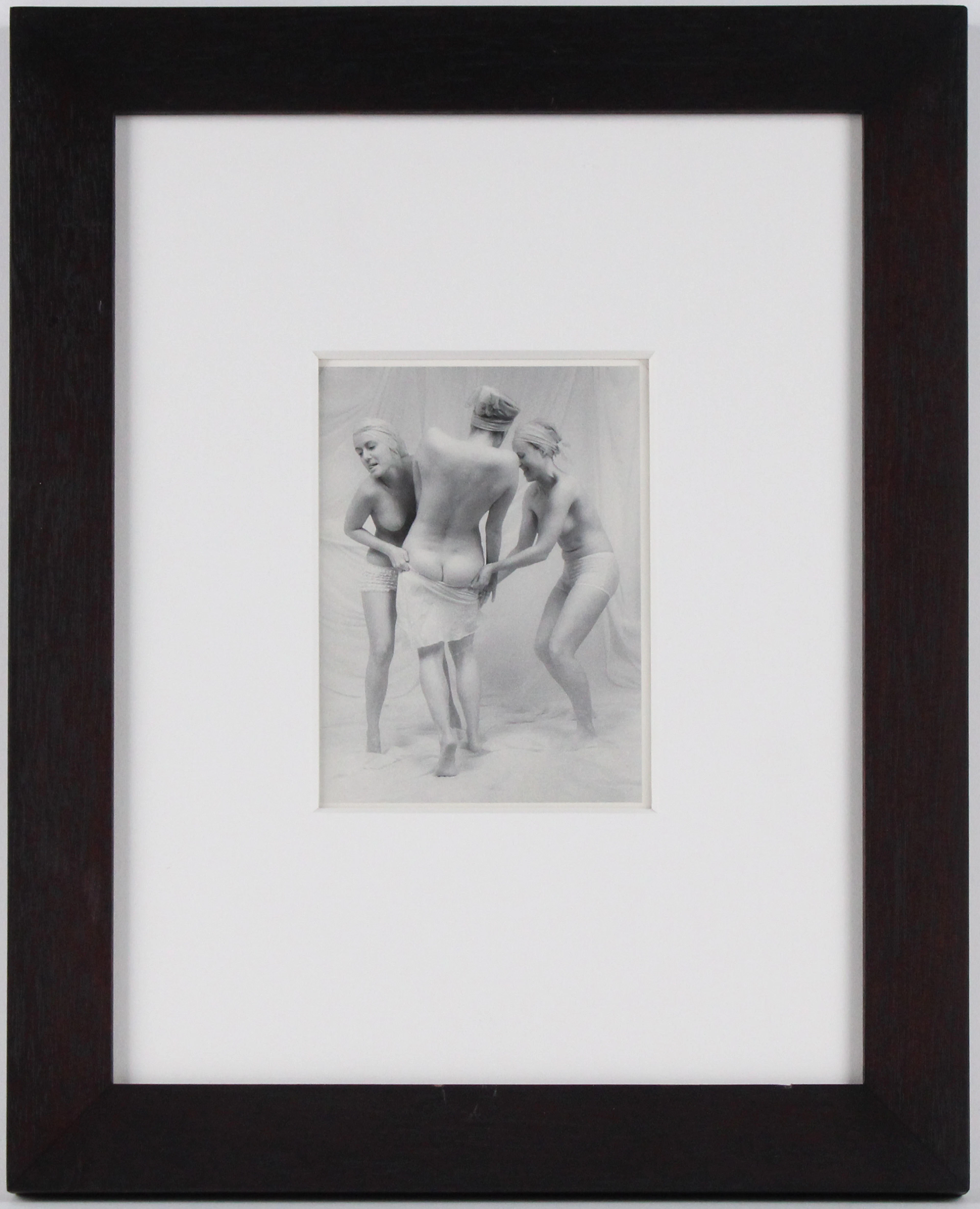 Lynn Bianchi, American 1944-, Squeeze, Silver Gelatin Fiber Print