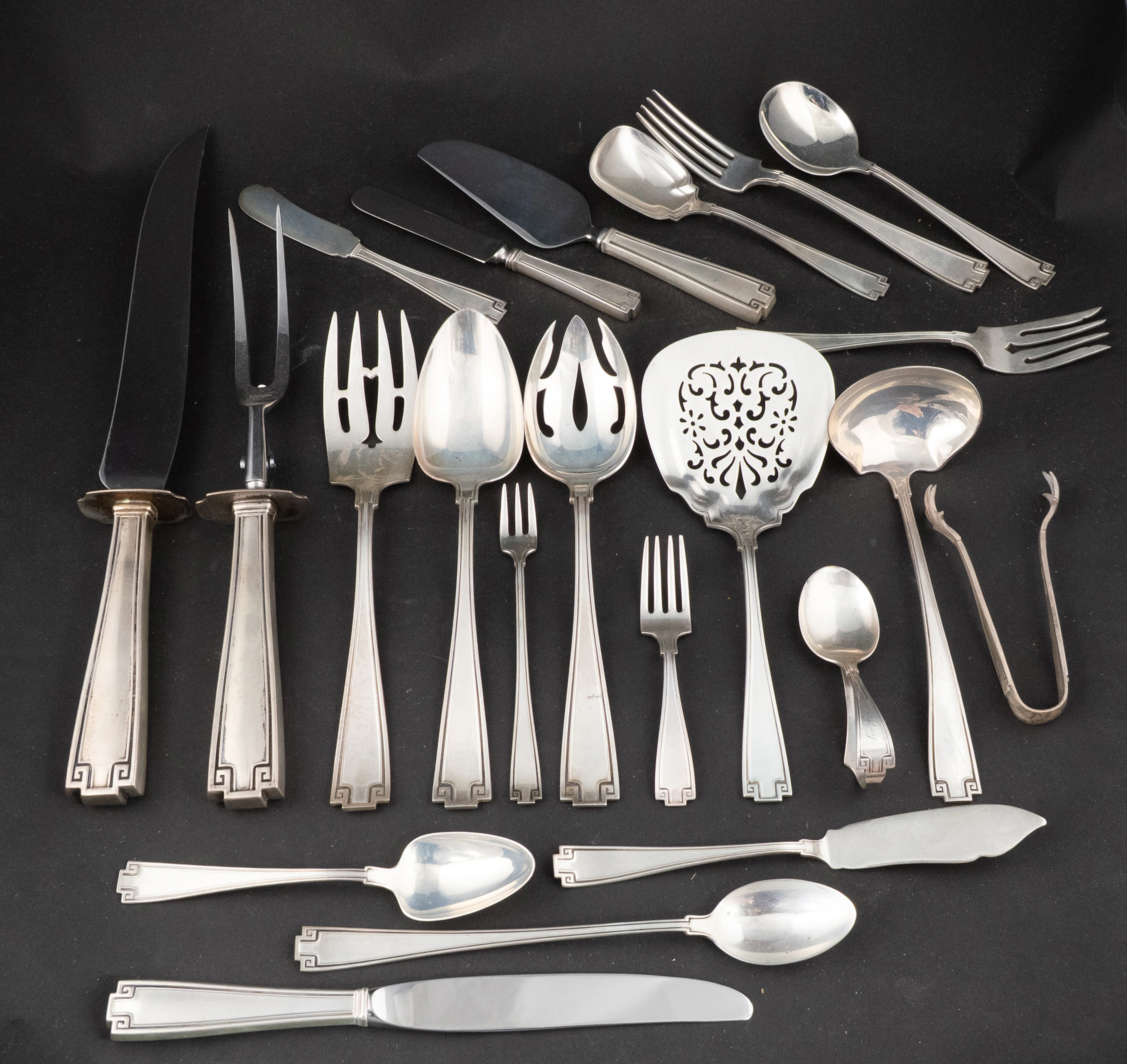 Gorham Sterling Silver Etruscan Pattern Flatware