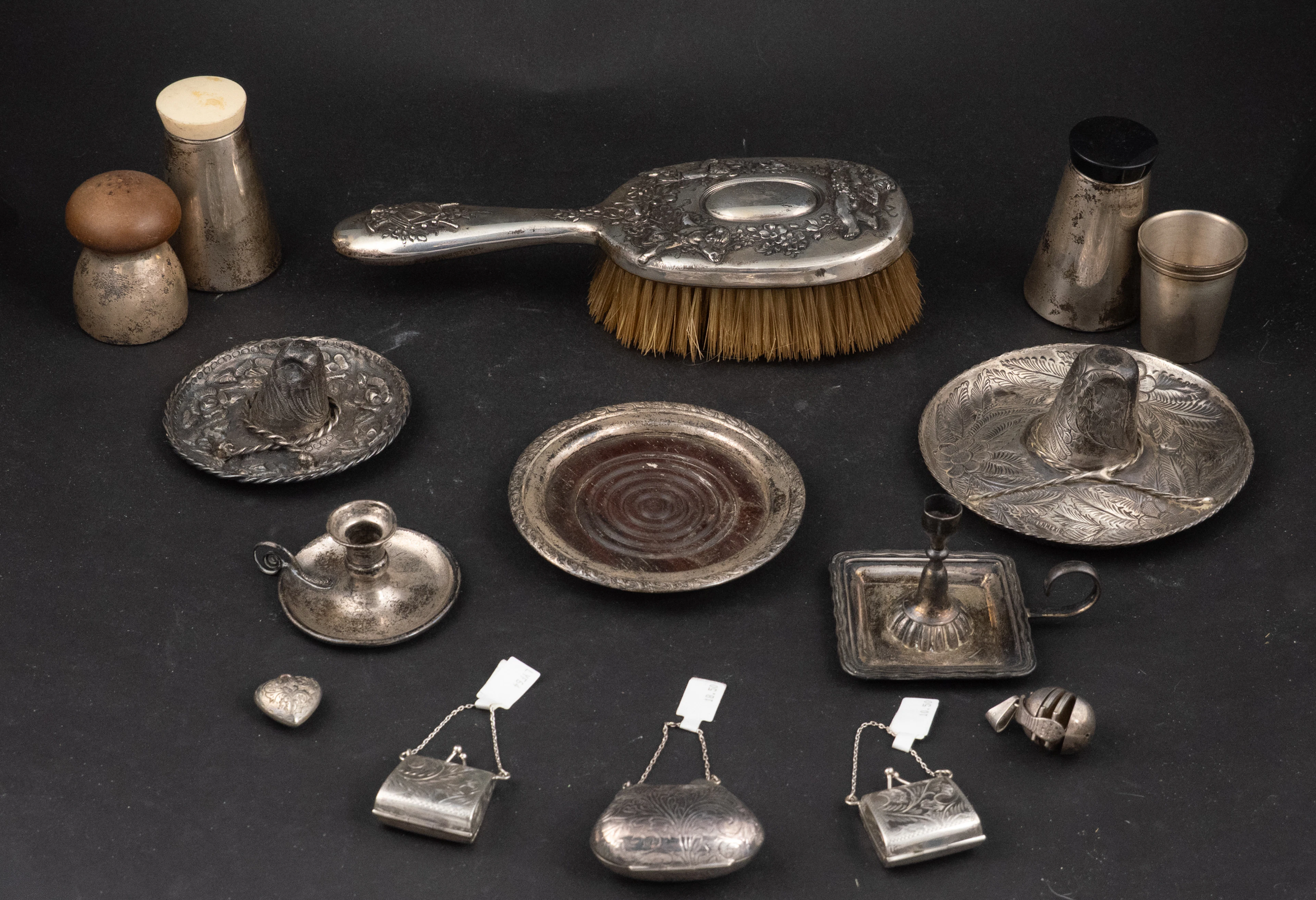 Sterling Silver Shot Glasses and Hostess Wares
