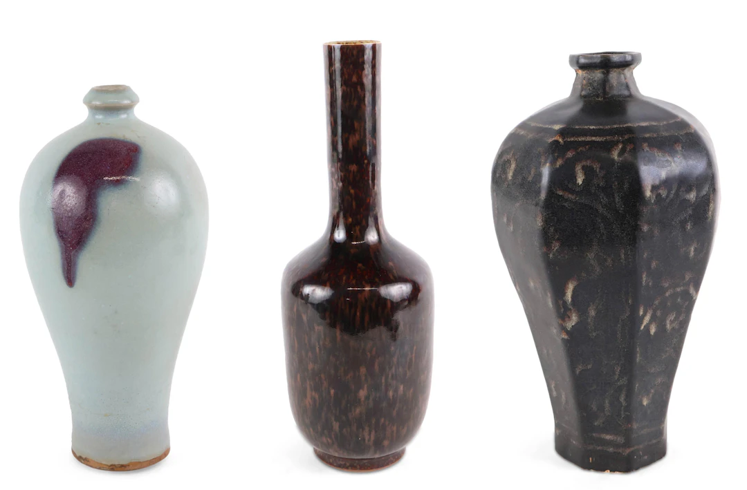 Chinese Jun-Ware Meiping Vase