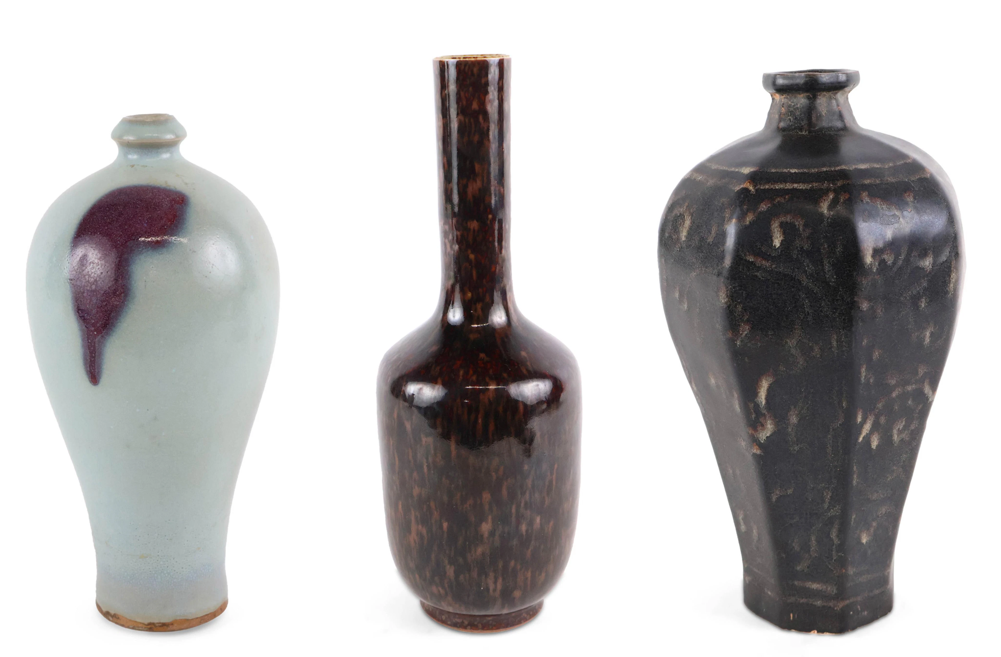 Chinese Jun-Ware Meiping Vase