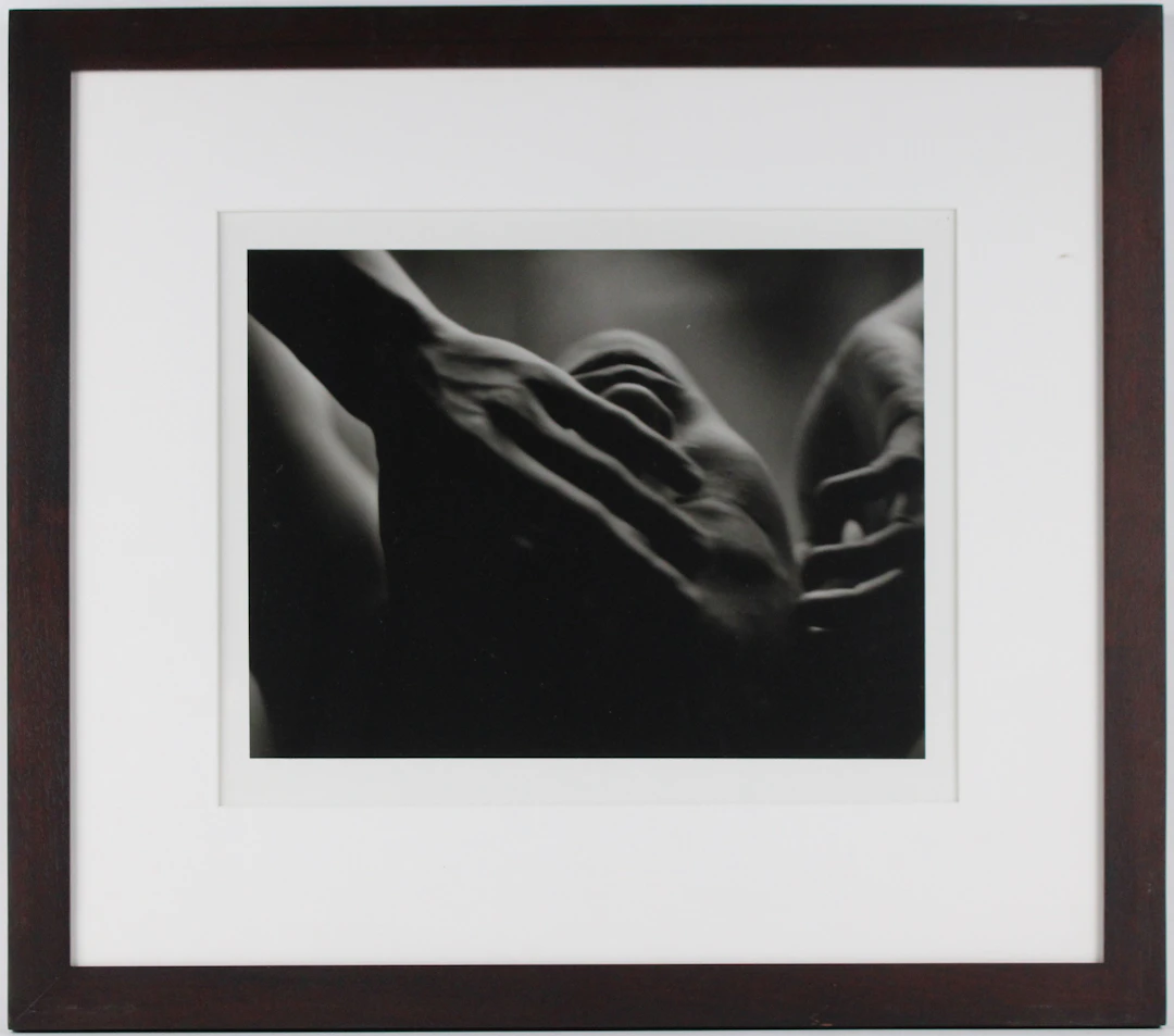Philippe Pache, Swiss 1961-, Noir Abandon, Gelatin Silver Print, Selenium Toned