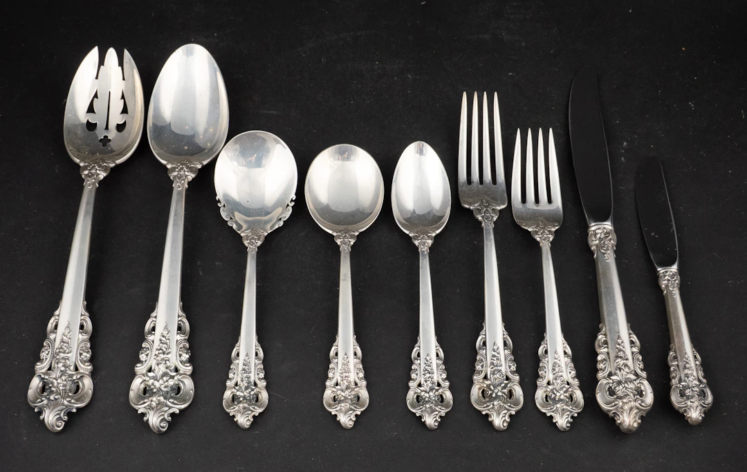 Wallace Sterling Silver "Grand Baroque" Flatware