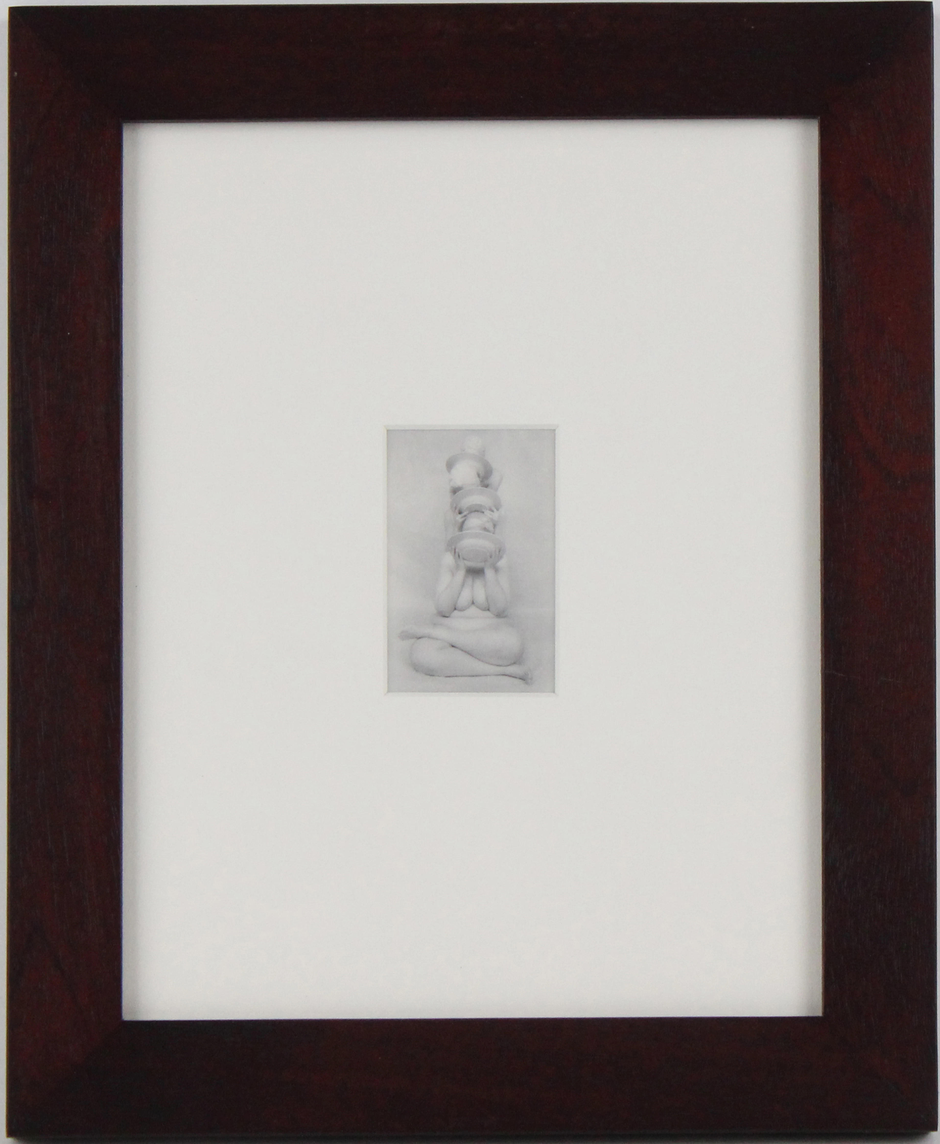 Lynn Bianchi, American 1944-, Congusto, Silver Gelatin Print Bathed in Gold