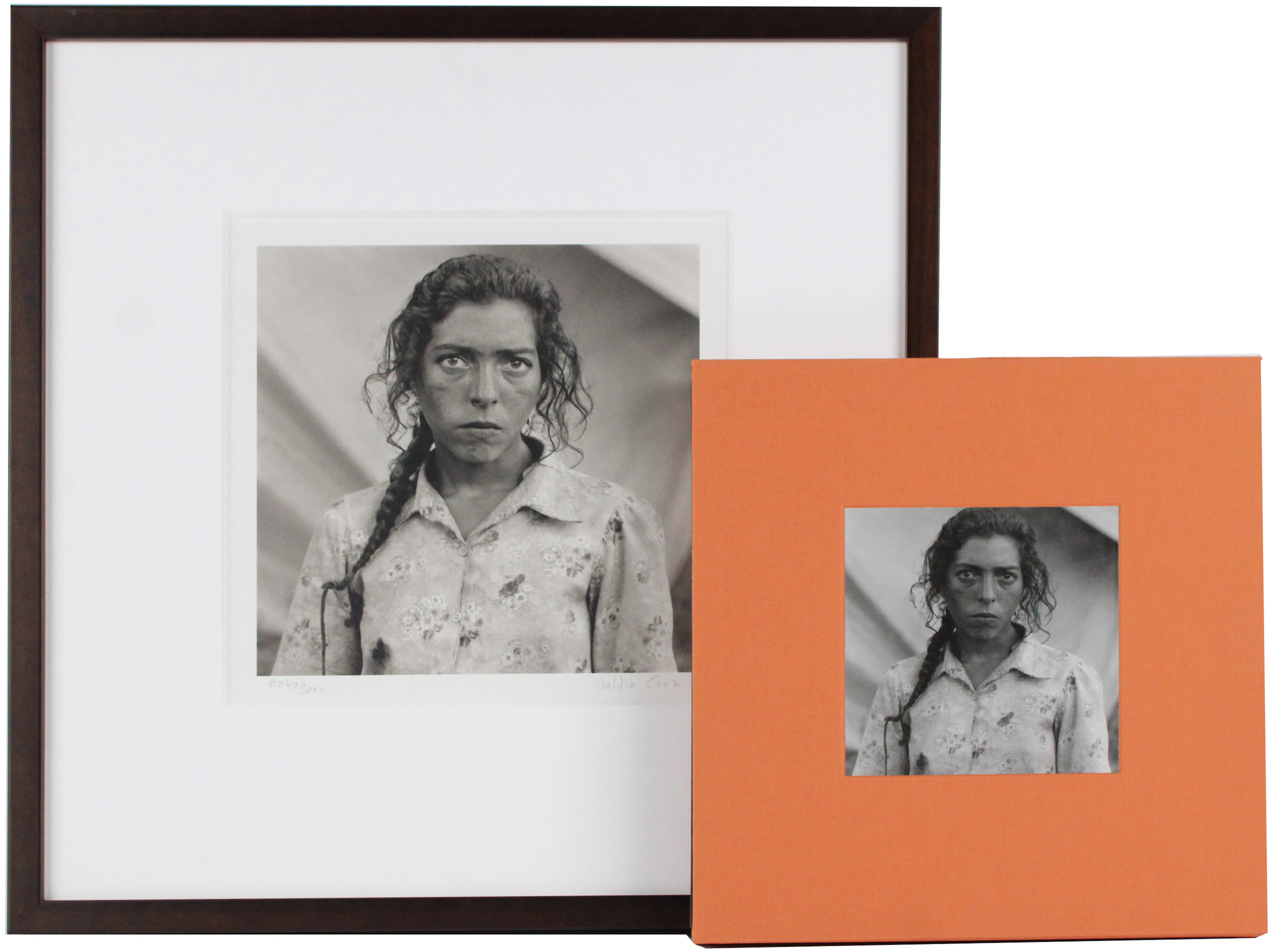 Valdir Cruz, Brazilian 1954-, Gypsy Woman I, 1991, Platinum Palladium Print