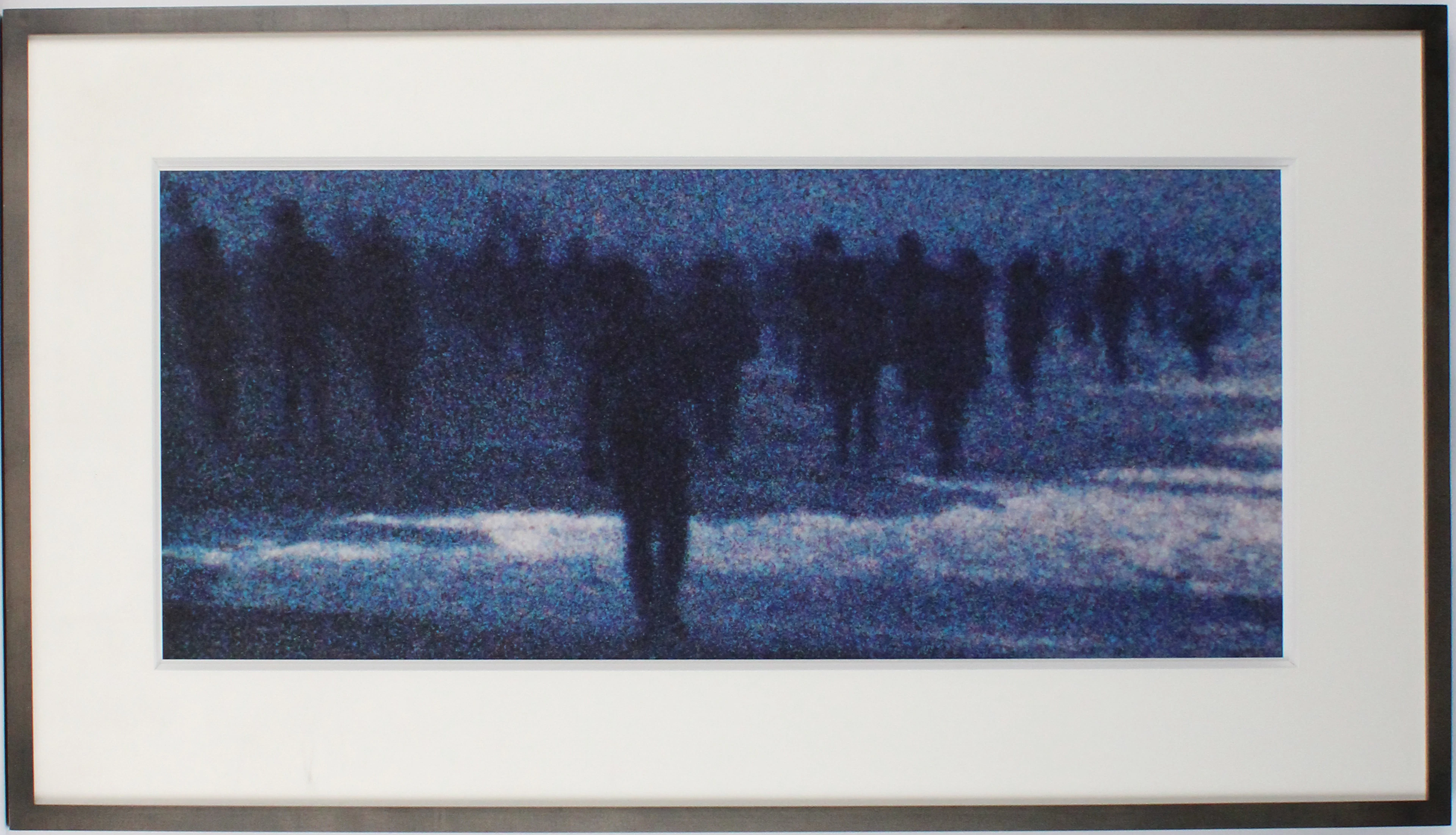 Virgil Brill, French 1940-, Errants Que Nulle Intemperie N'Arrete
