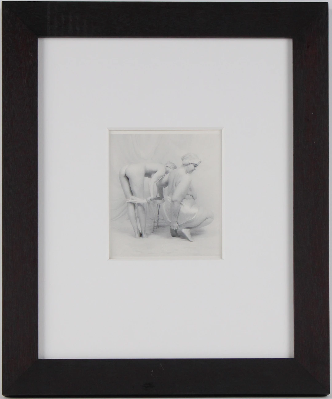 Lynn Bianchi, American 1944-, Pull, Silver Gelatin Fiber Print Bathed in Gold