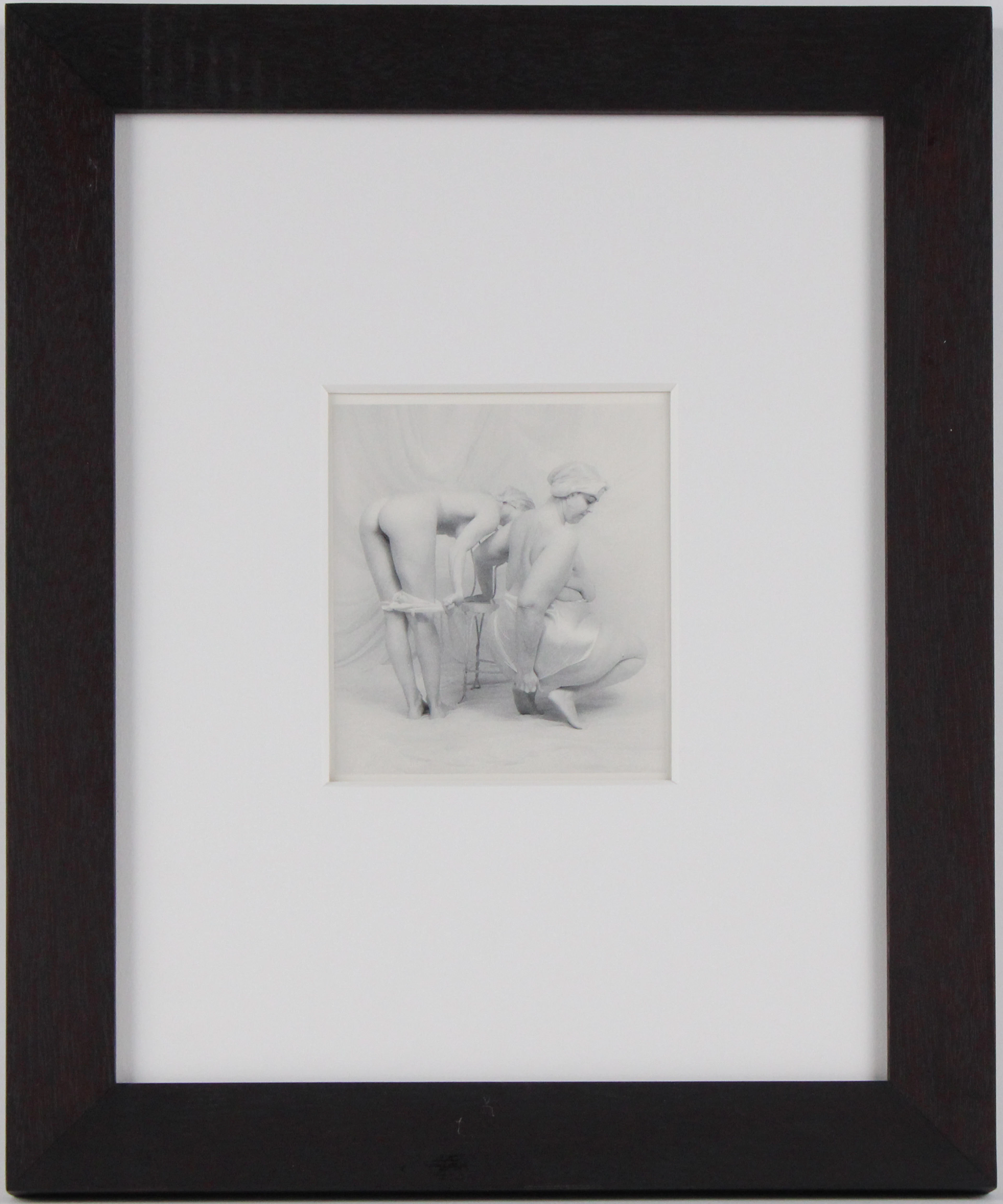 Lynn Bianchi, American 1944-, Pull, Silver Gelatin Fiber Print Bathed in Gold