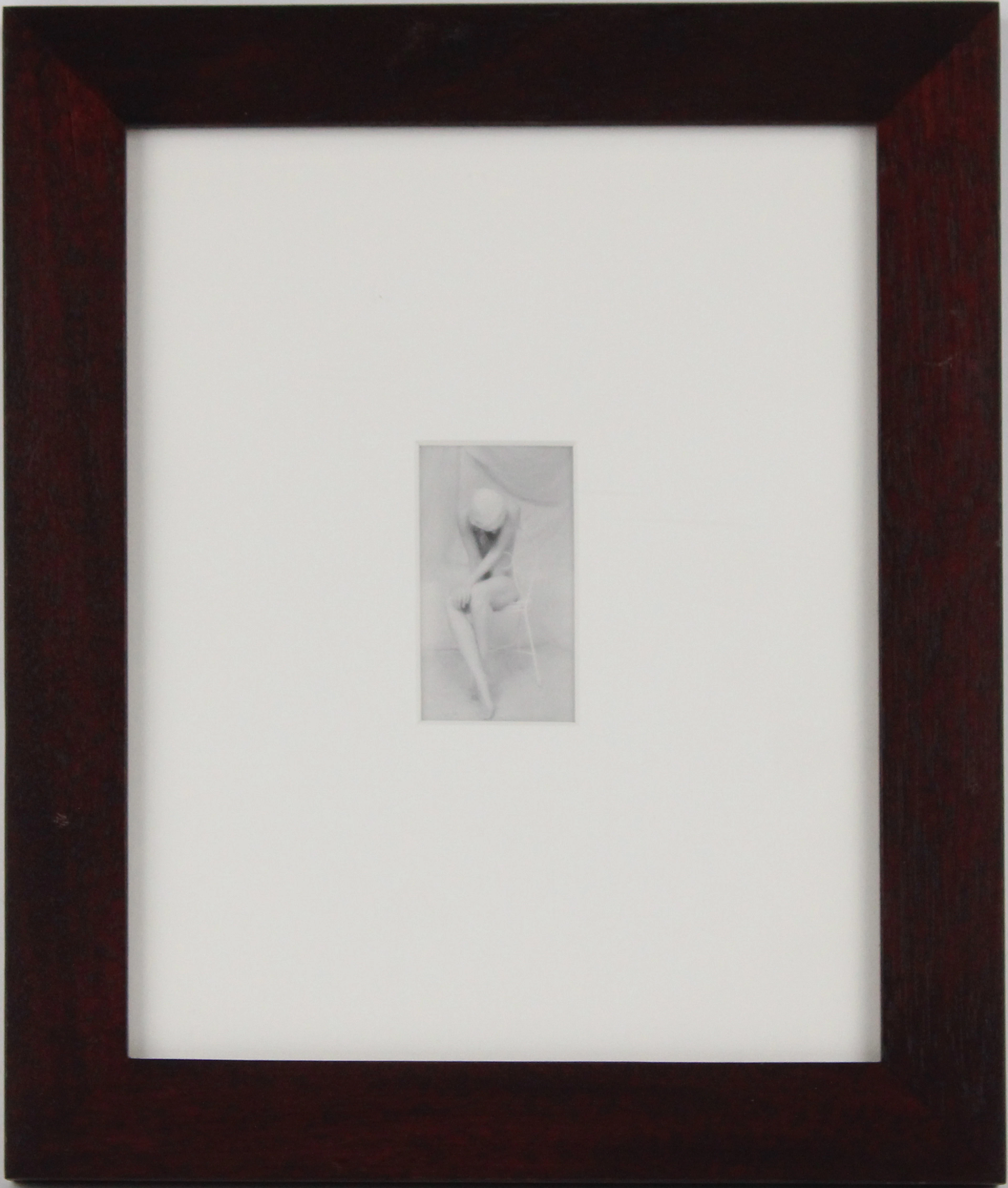 Lynn Bianchi, American 1944-, Chair, Silver Gelatin Print Bathed in Gold