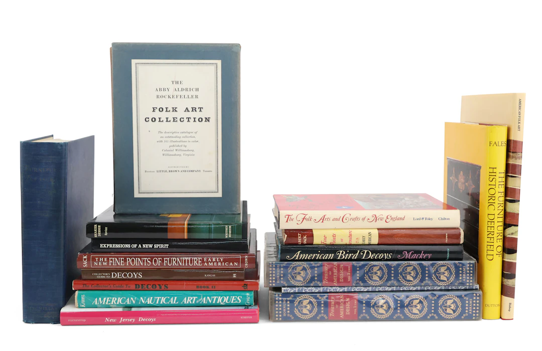 Large Group of Antiques and Collectibles Reference Books