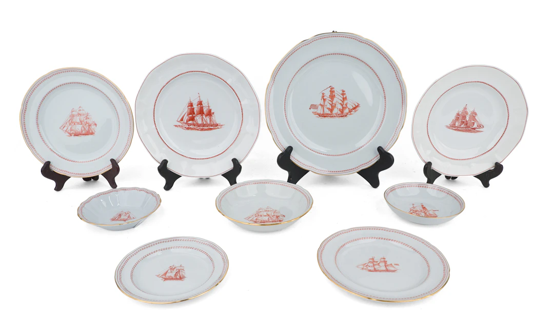 Set of Spode Trade Winds Dinnerware