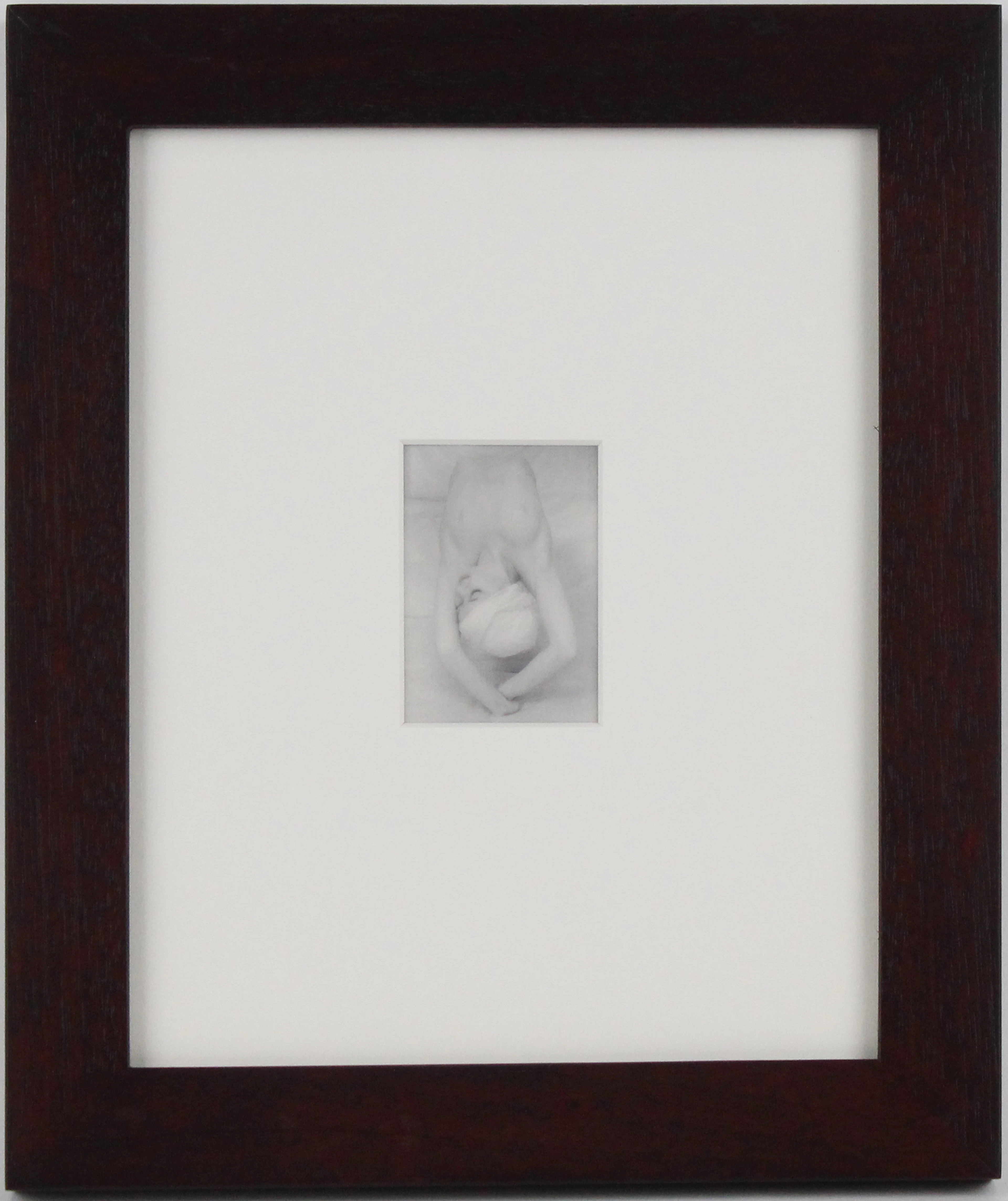 Lynn Bianchi, American 1944-, Caryatid III, Silver Gelatin Print Bathed in Gold