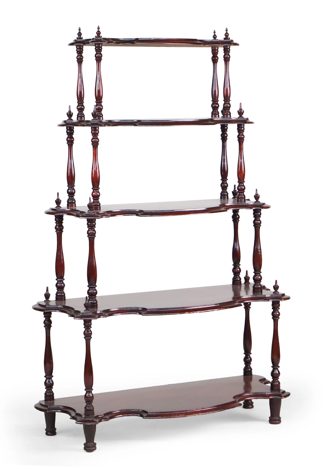 Victorian Mahogany Etagere