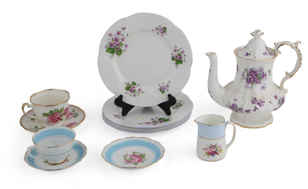Group of Assorted Porcelain Tea Services