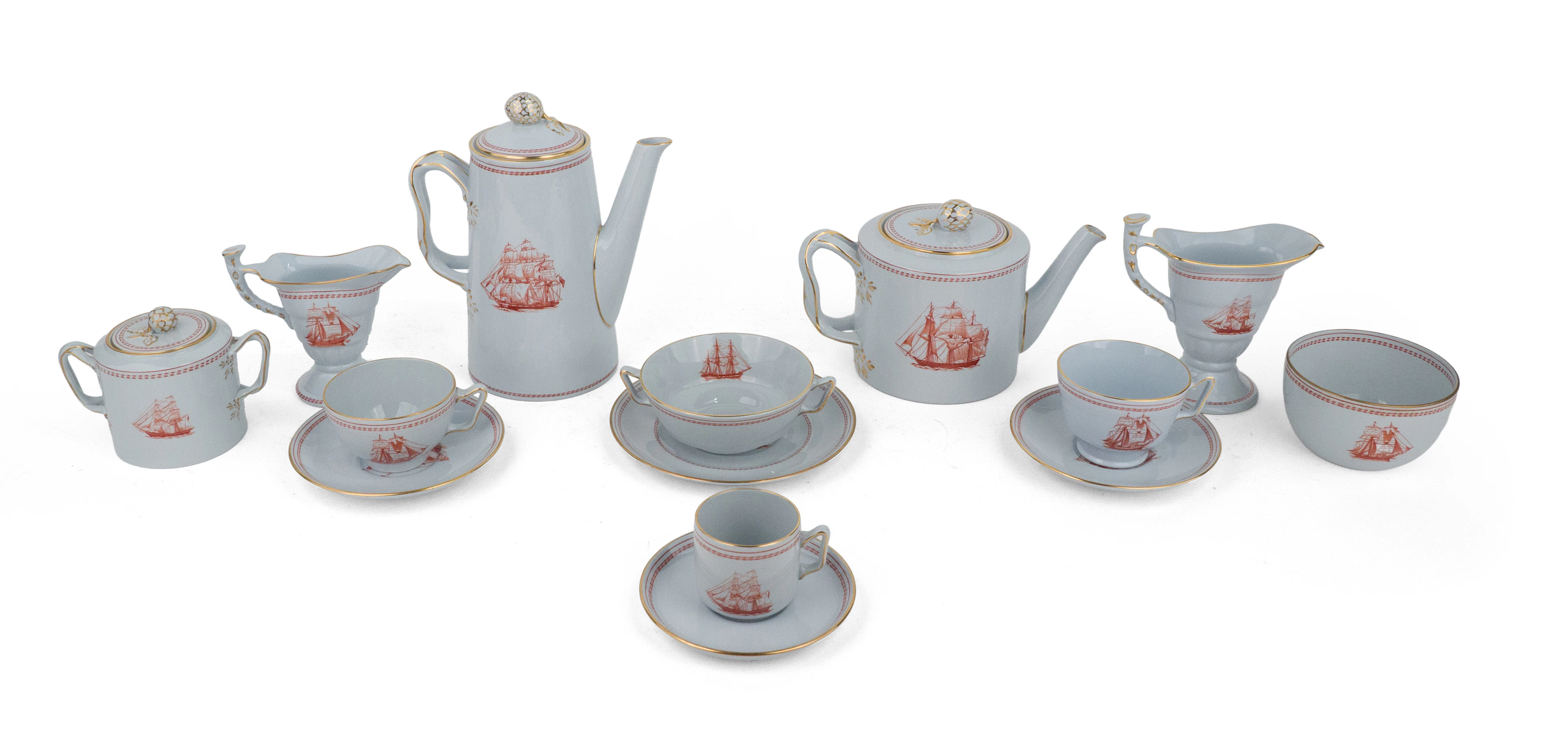 Spode Trade Winds Tea Service