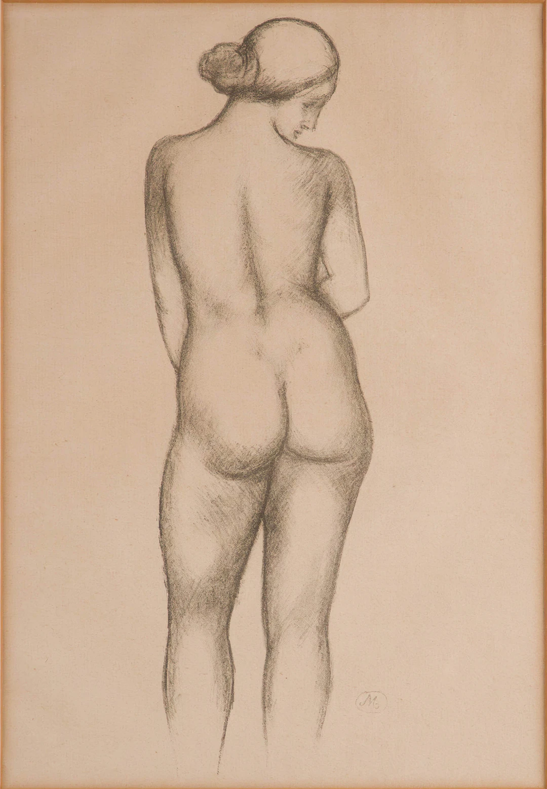 Aristide Maillol, French 1861-1944, Nude Woman, Lithograph