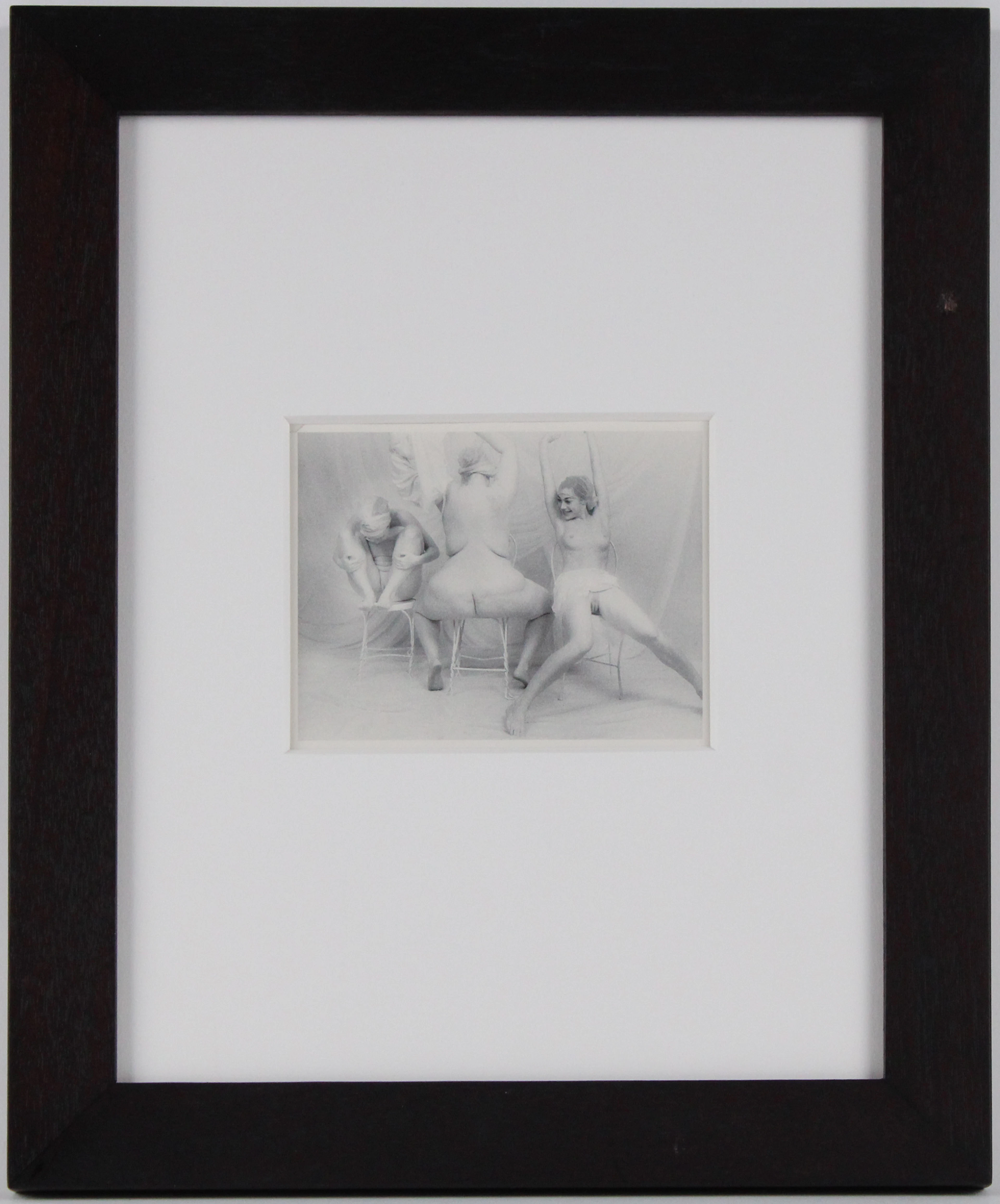 Lynn Bianchi, American 1944-, Show, Silver Gelatin Fiber Print Bathed in Gold