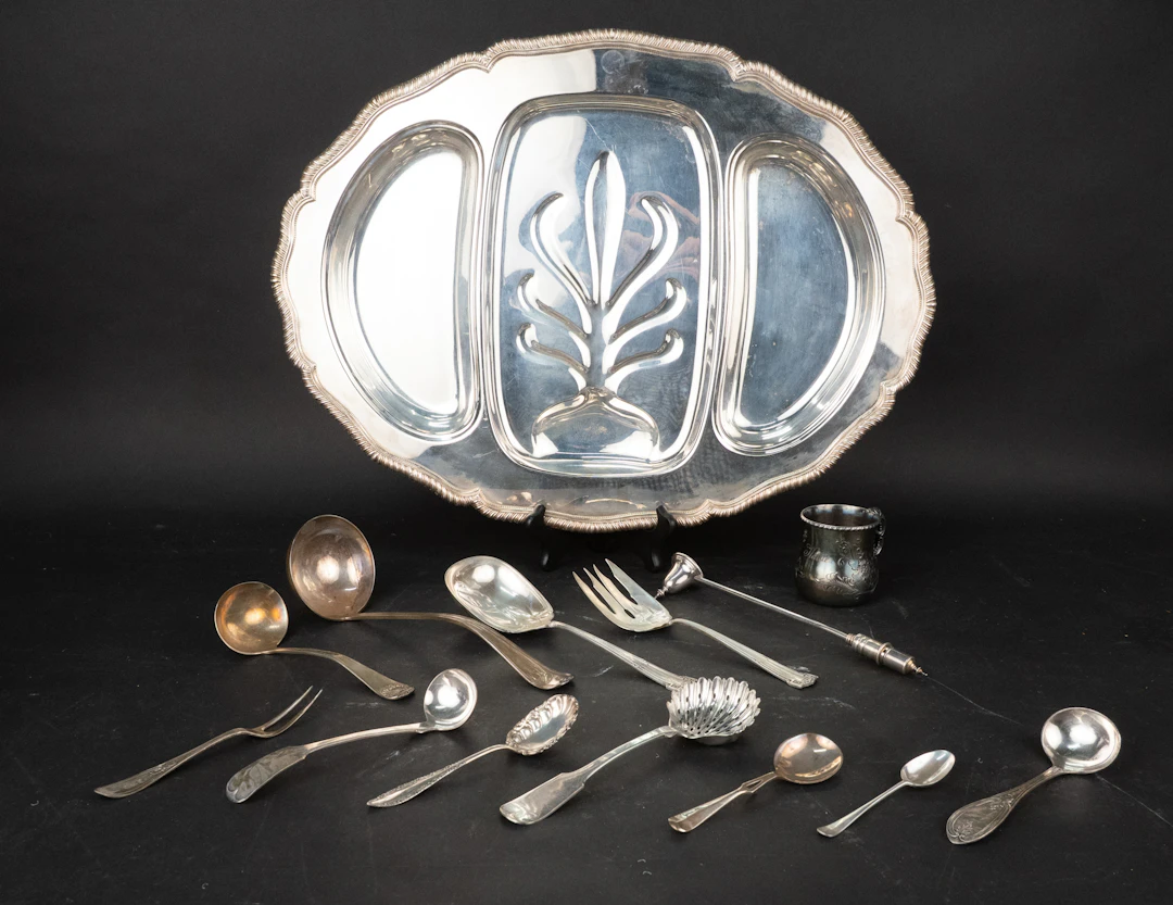 Sterling Silver and Silver Plated Wares