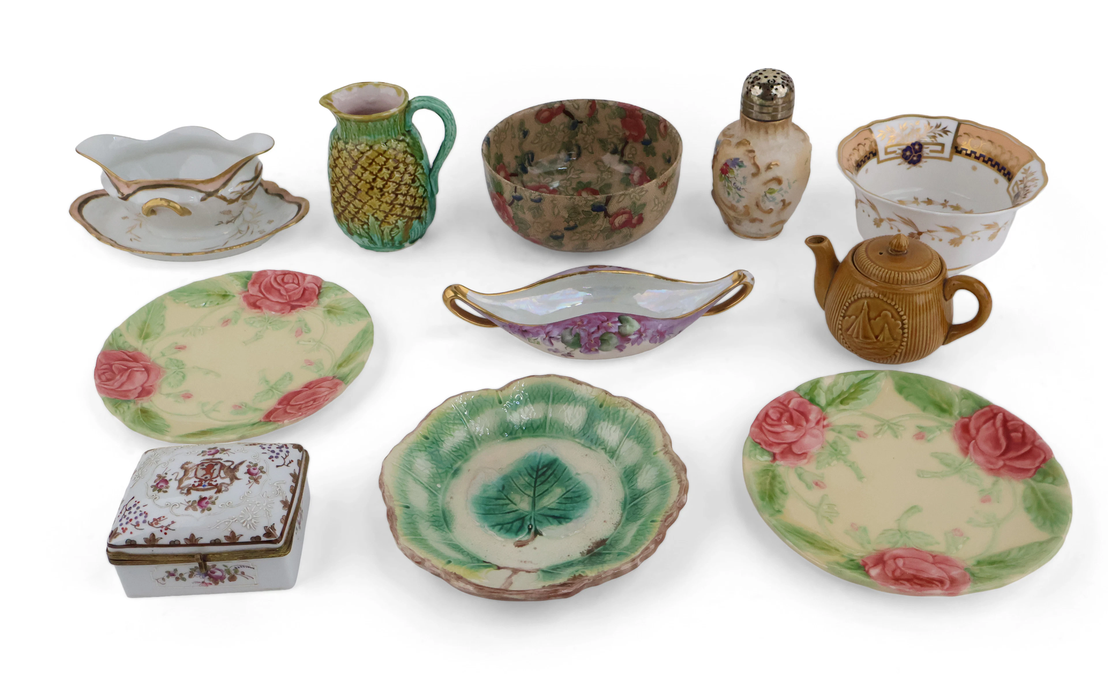 Group of Assorted Porcelain Table Articles