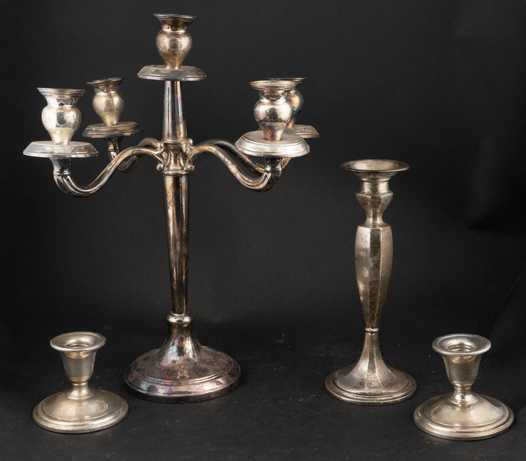 Sterling Silver Candlesticks