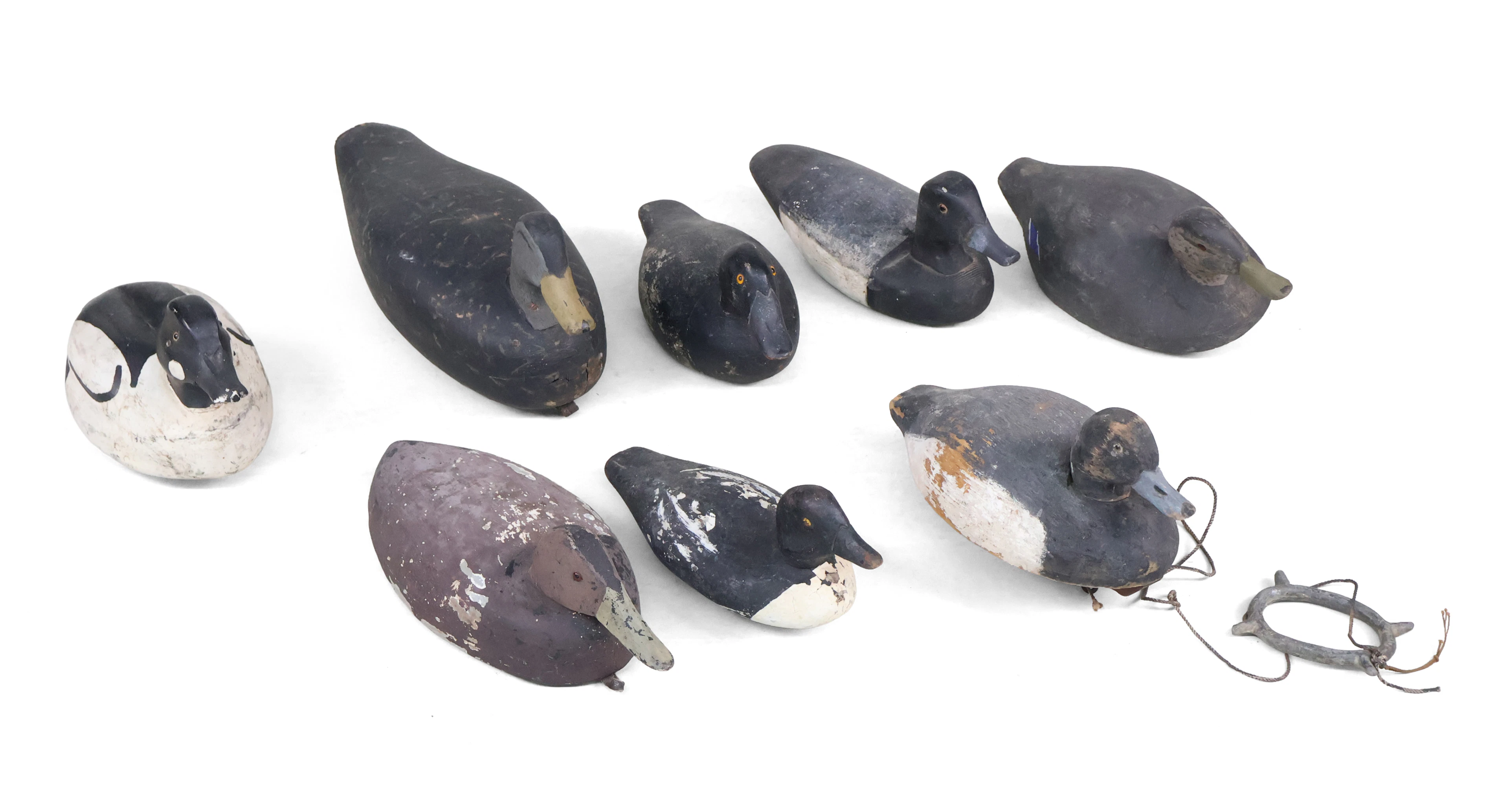 Eight Assorted Duck Decoys