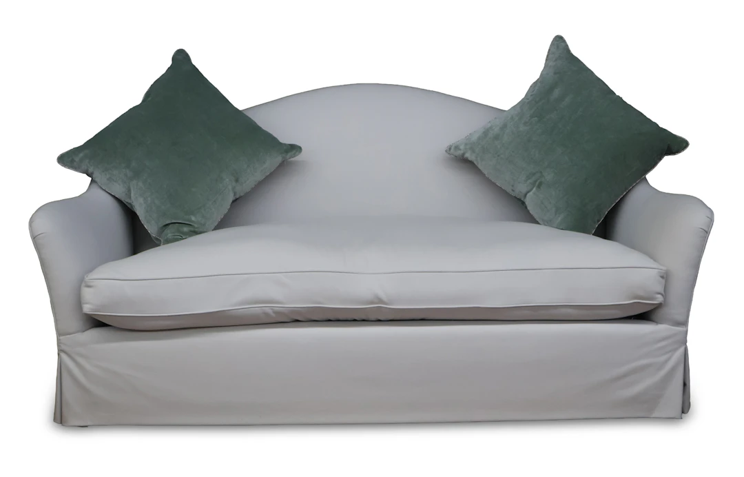 Contemporary Custom Camelback Sofa