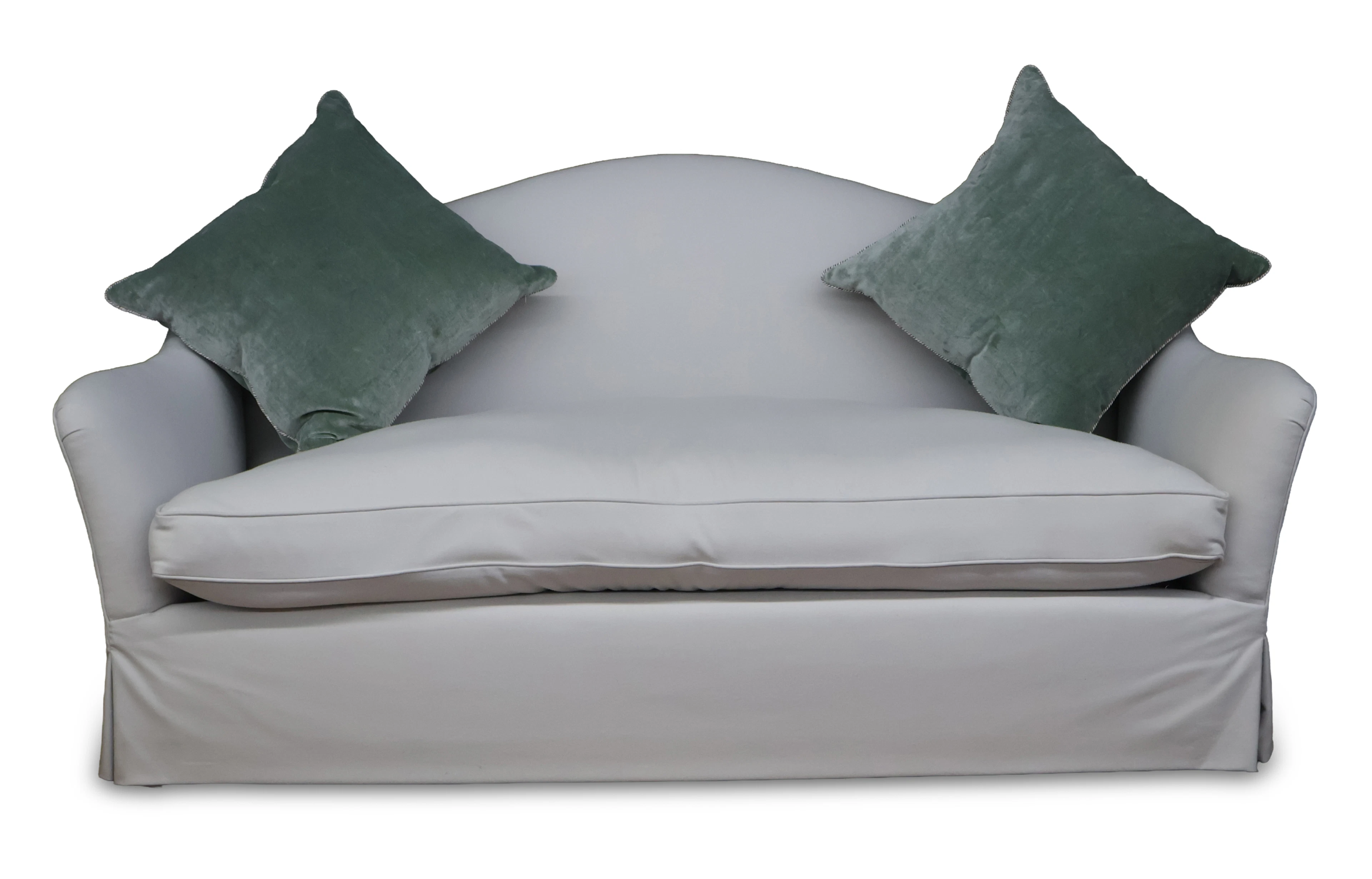 Contemporary Custom Camelback Sofa