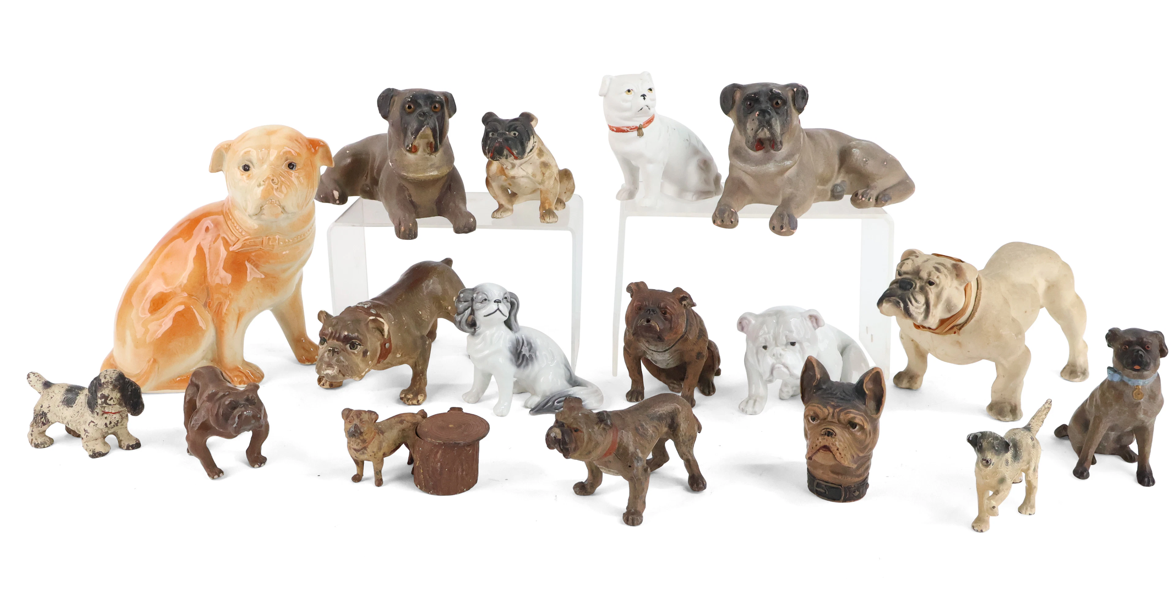 Group of Assorted Dog Figures
