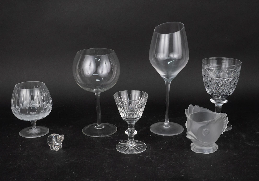 Two Cartier Brandy Snifters