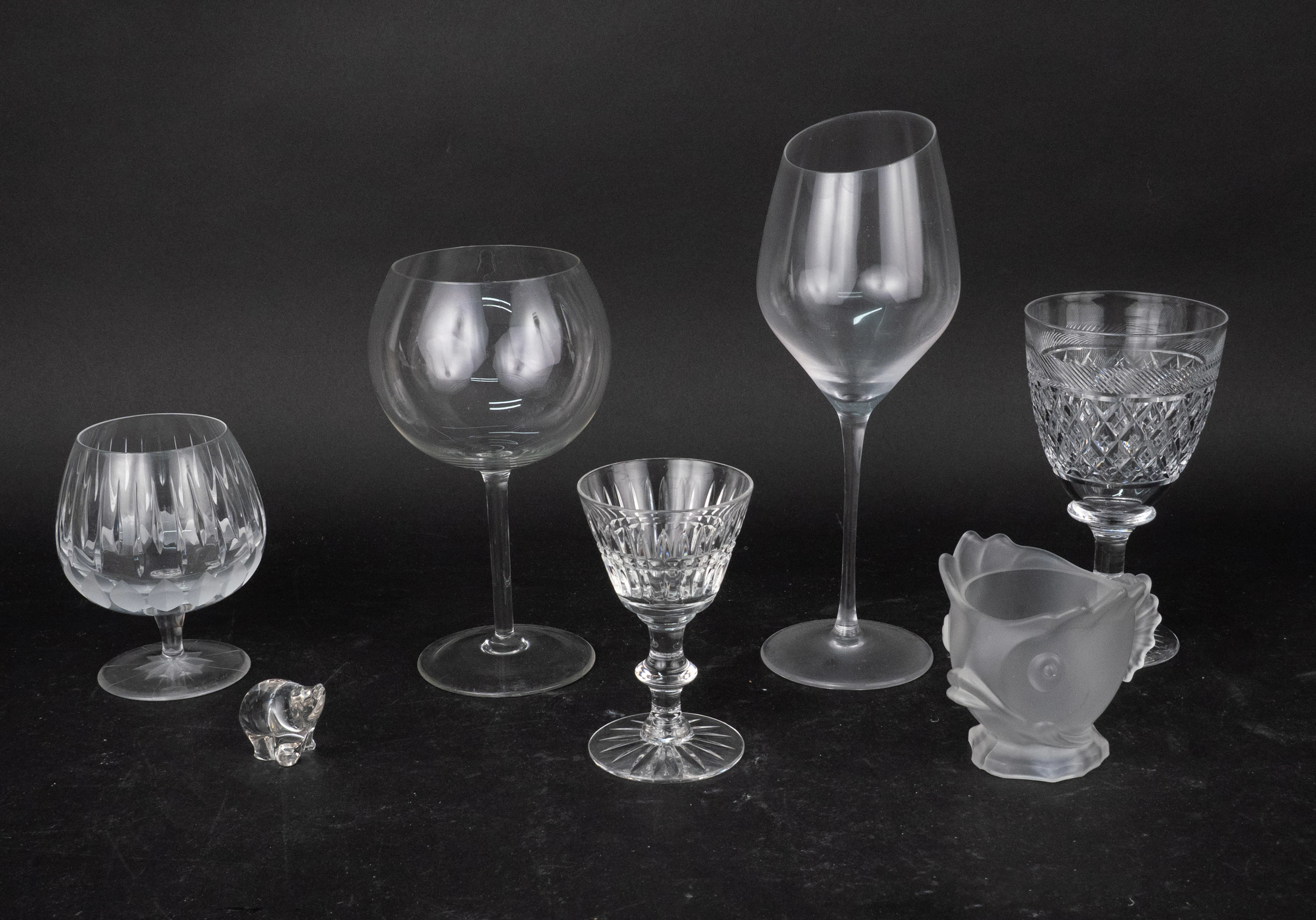 Two Cartier Brandy Snifters